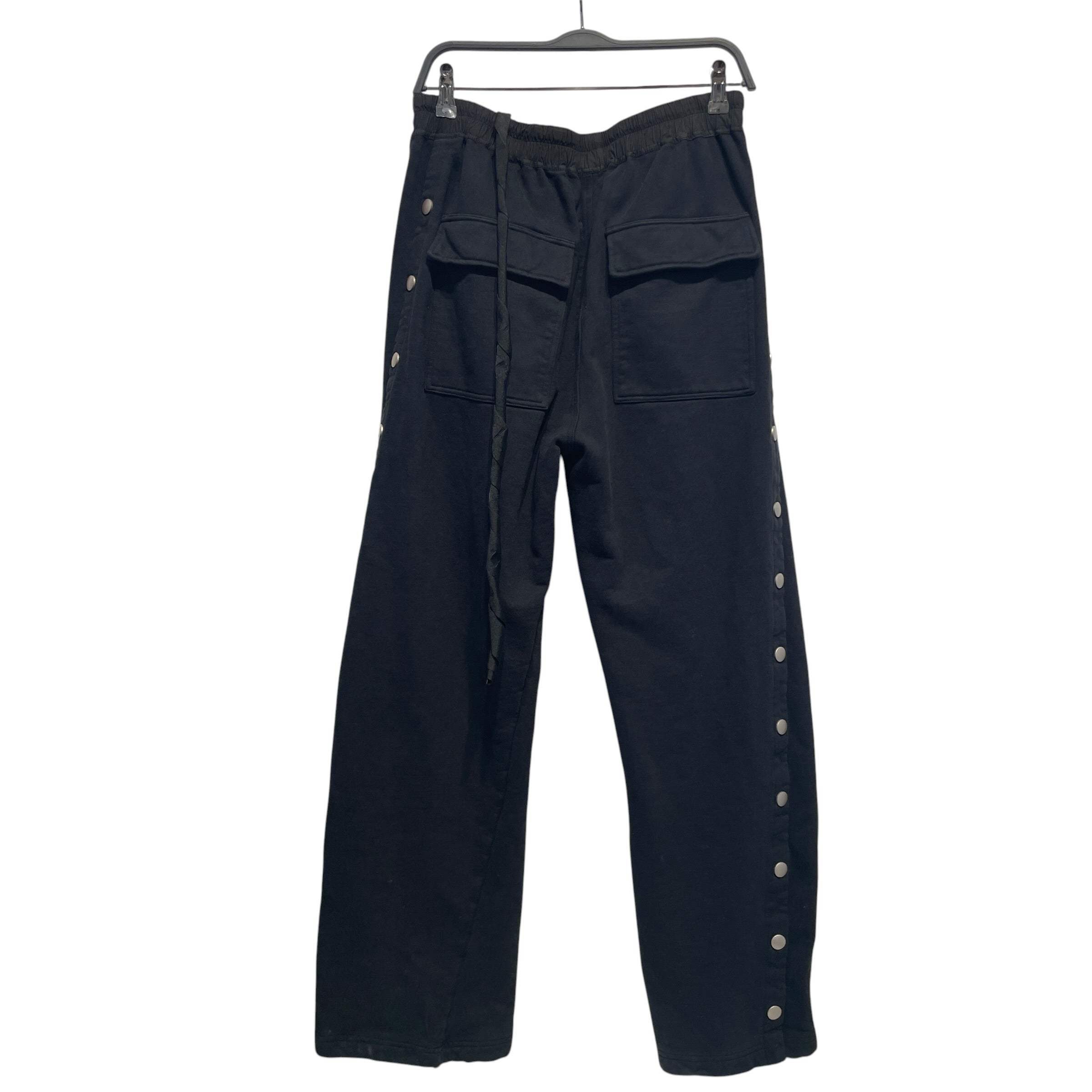 Rick Owens/Straight Pants/XL/Cotton/BLK/PUSHER PANTS view 2