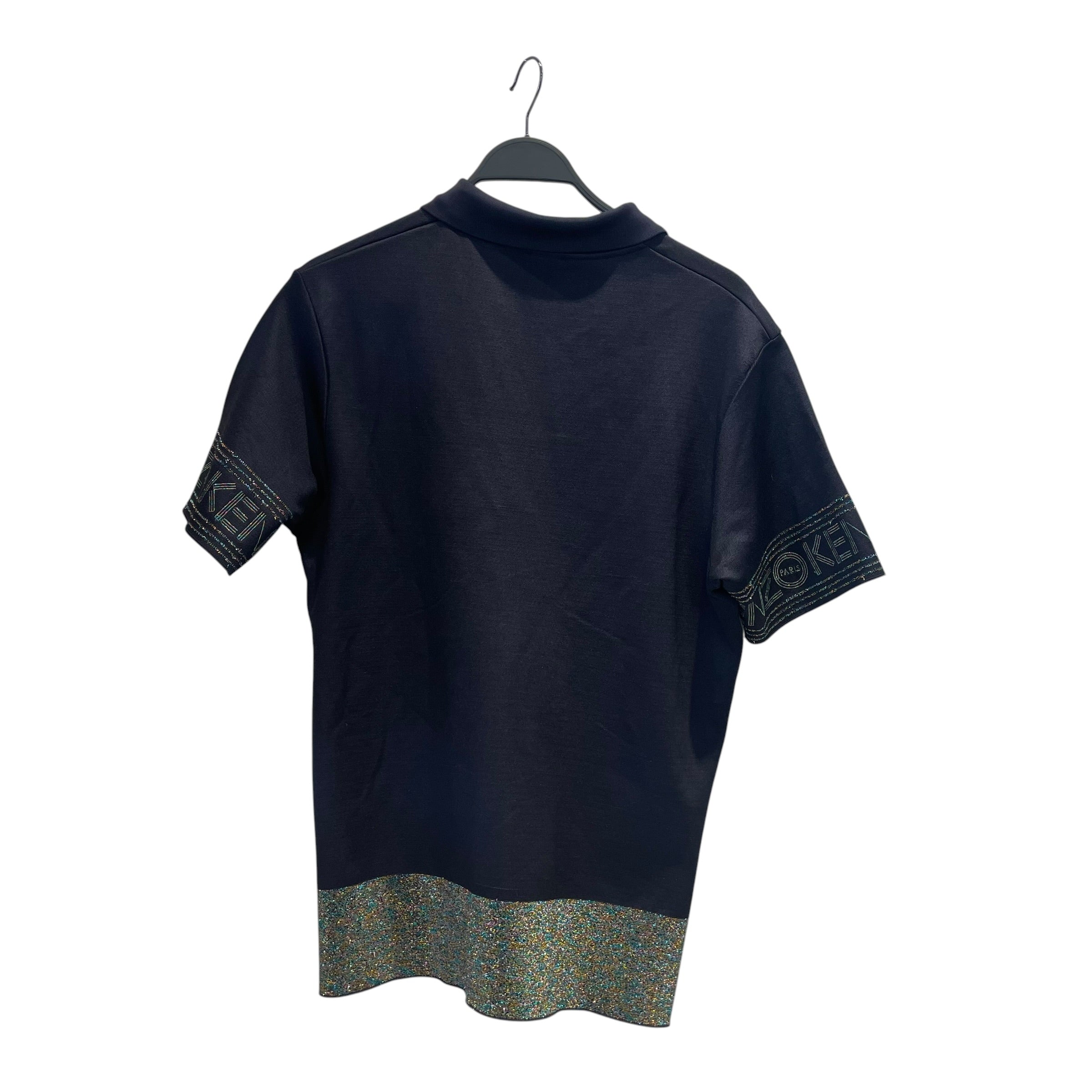 KENZO/Polo Shirt/L/Cotton/NVY/Sparkle Polo view 2
