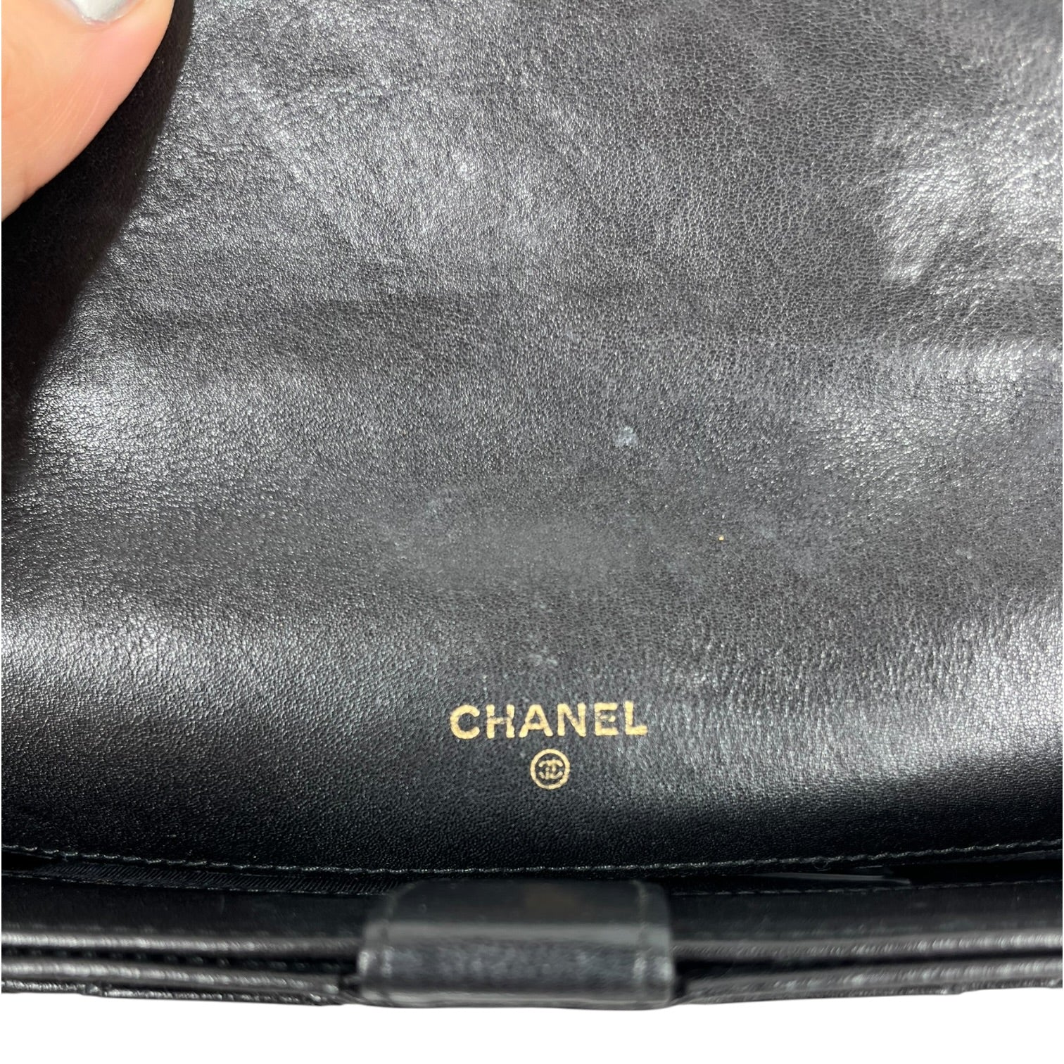 CHANEL/Long Wallet/Leather/BLK/MINI CC WALLET view 4