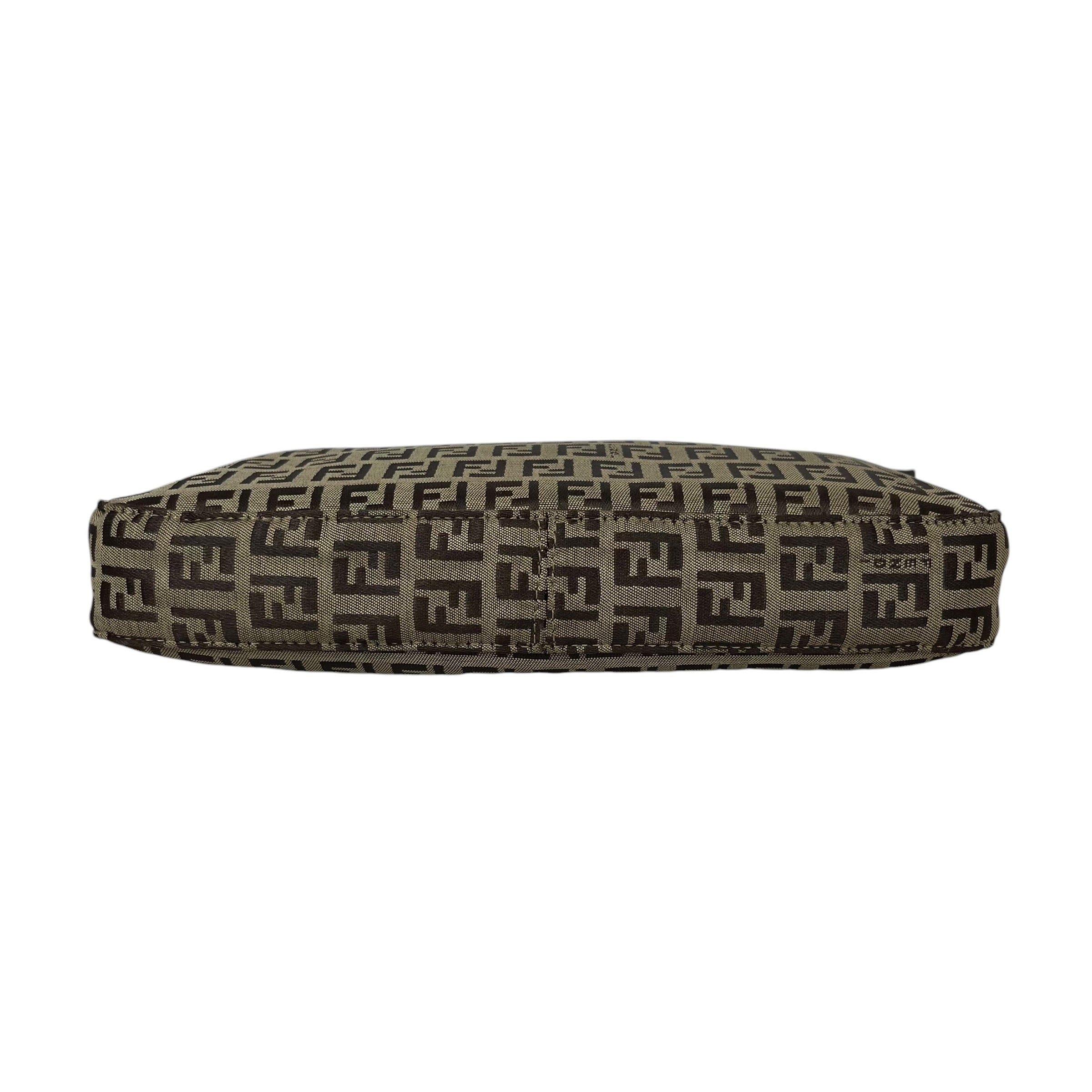 FENDI/Bag/Monogram/Cotton/BRW/ZUCCHINO FF BAGUETTE view 3
