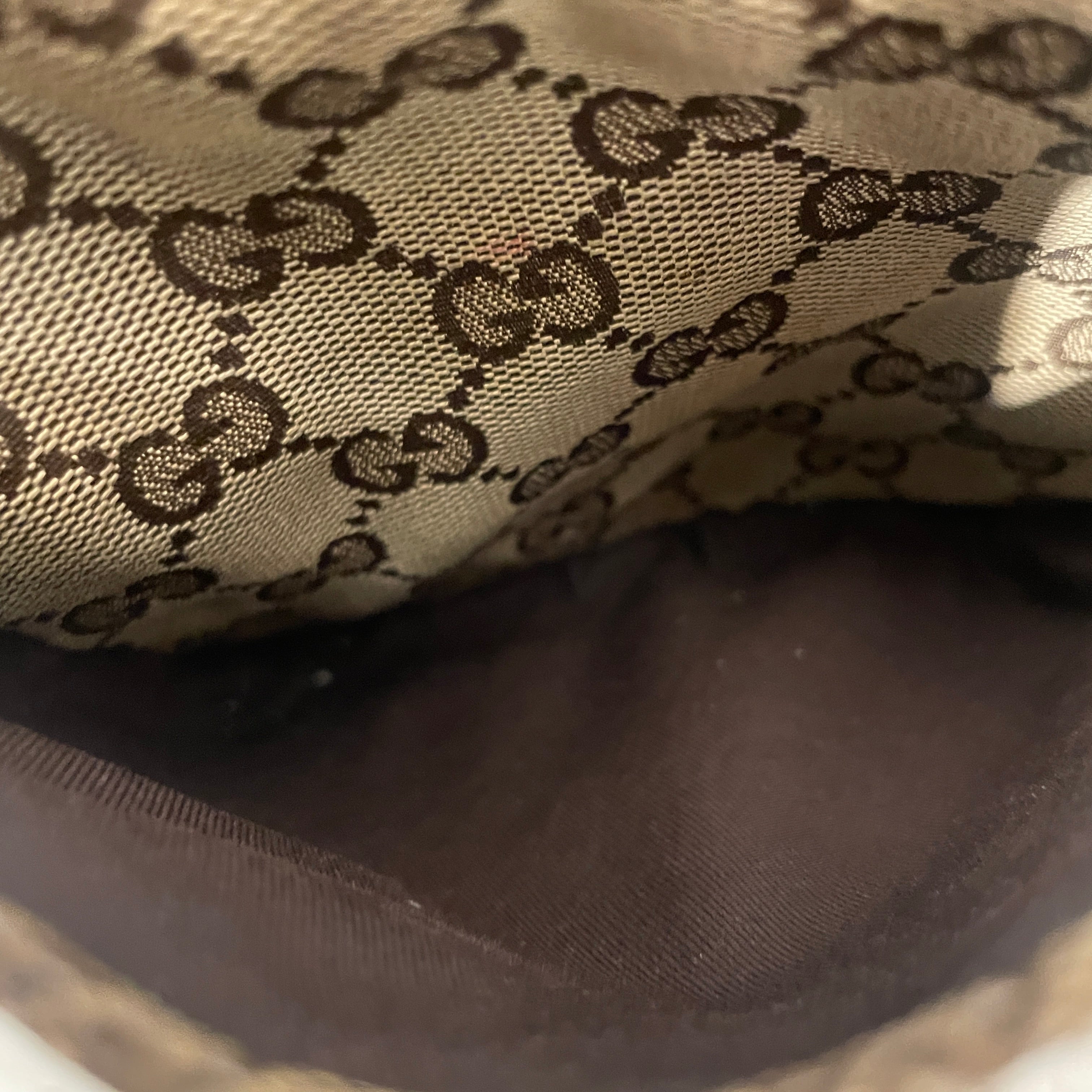 GUCCI/Fanny Pack/Cotton/CML/gg canvas belt view 5