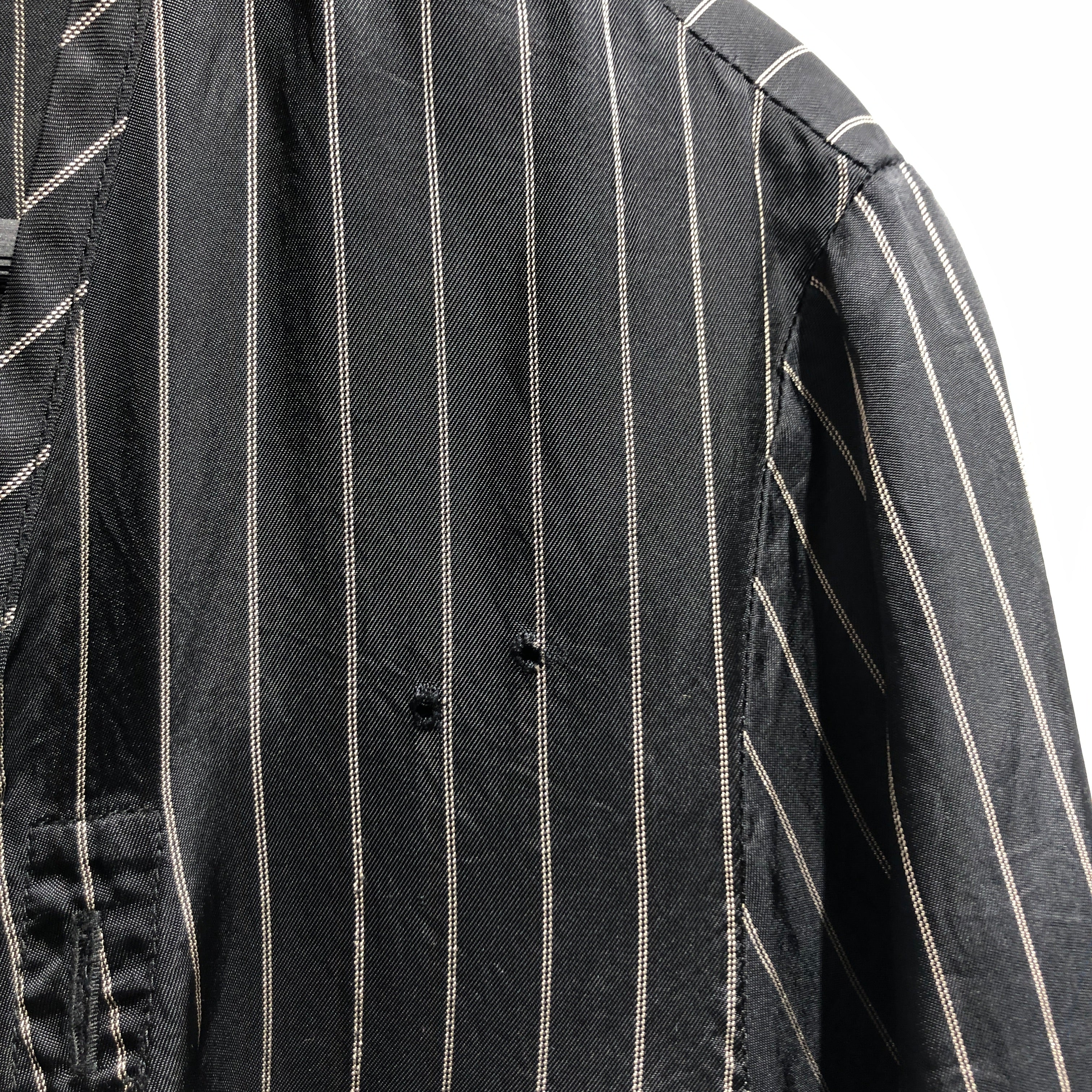 pas de calais/LS Dress/M/Stripe/BLK/ view 5