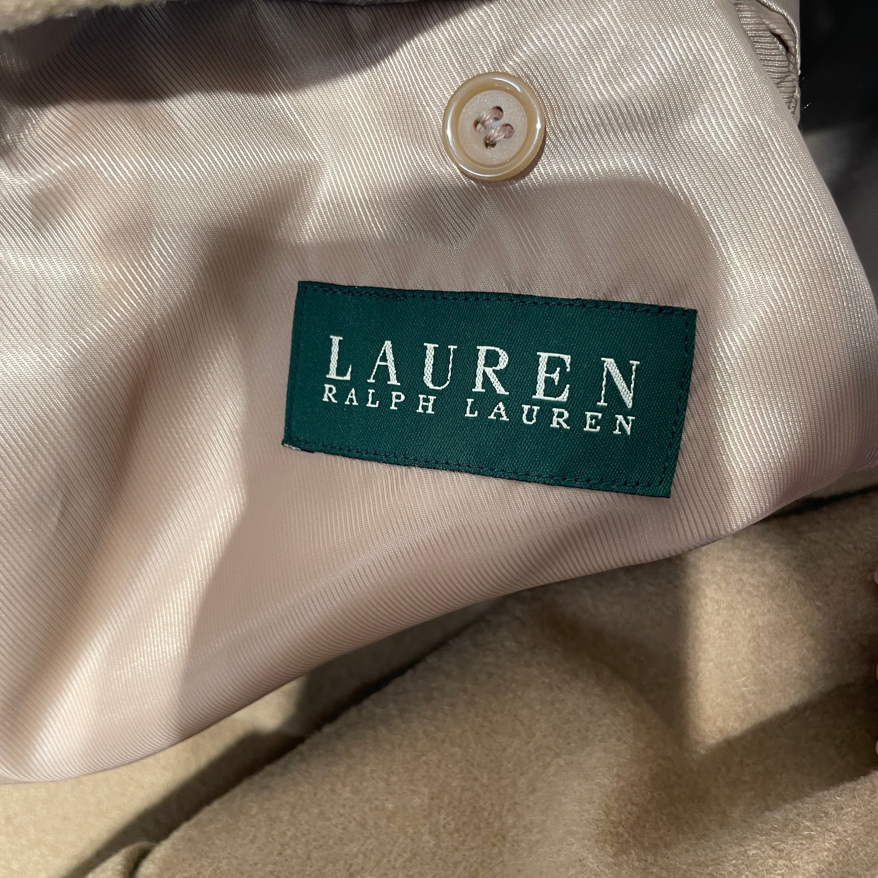 LAUREN RALPH LAUREN/Coat/48/Wool/KHK/coat view 3