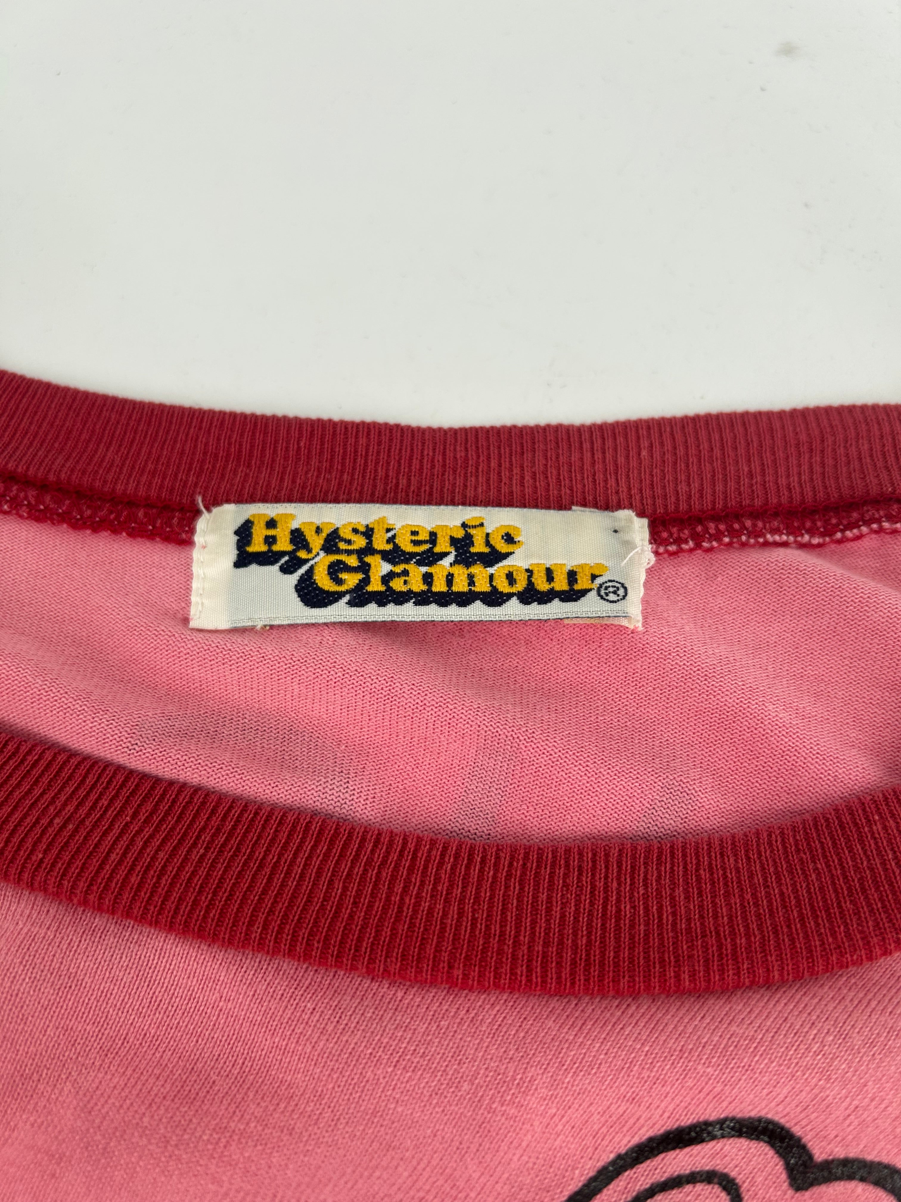 HYSTERIC GLAMOUR/T-Shirt/Cotton/RED/Graphic/CHICOS BAIL BONDS view 3