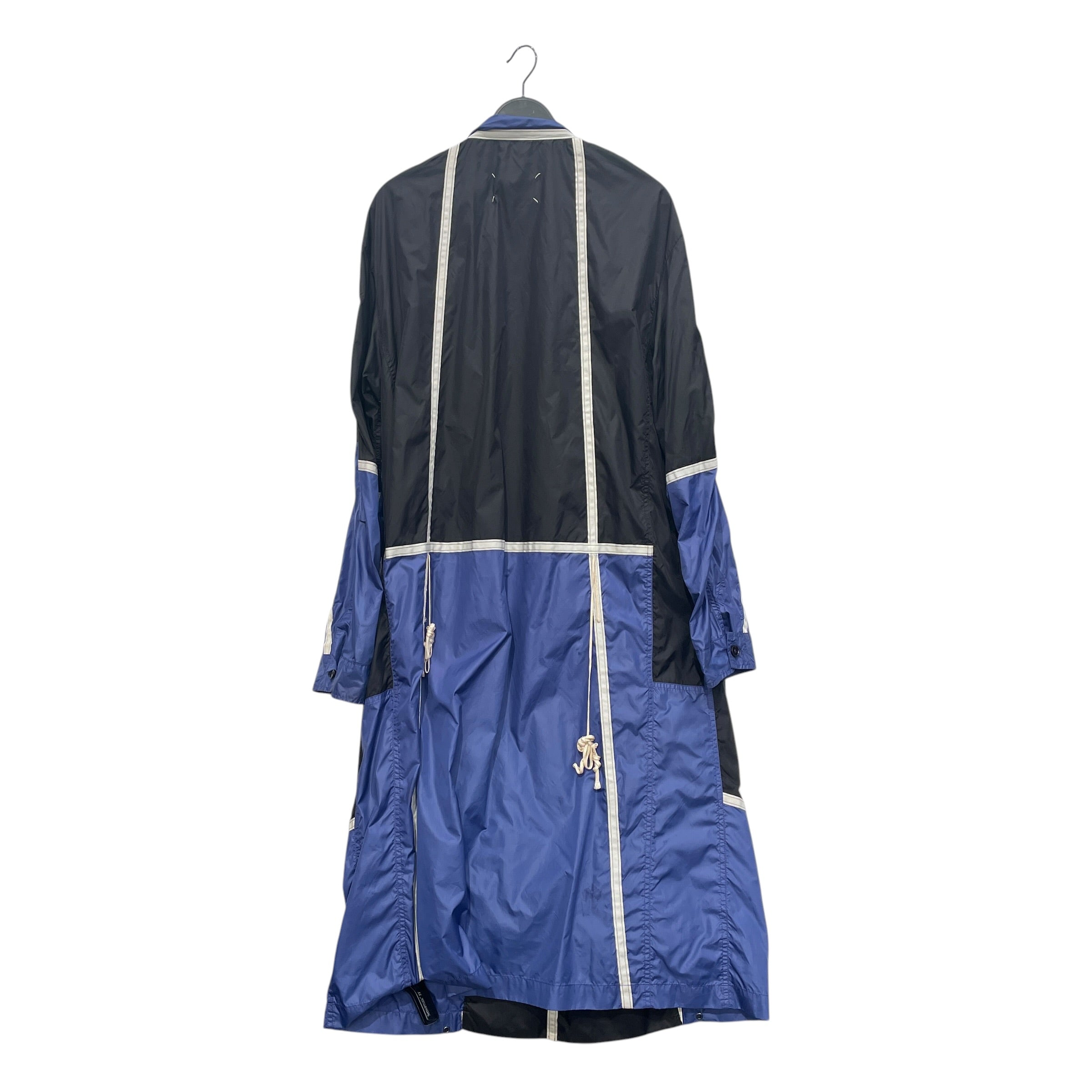 Maison Margiela/Windbreaker/52/Nylon/NVY/ss15 parachute trench coat view 2