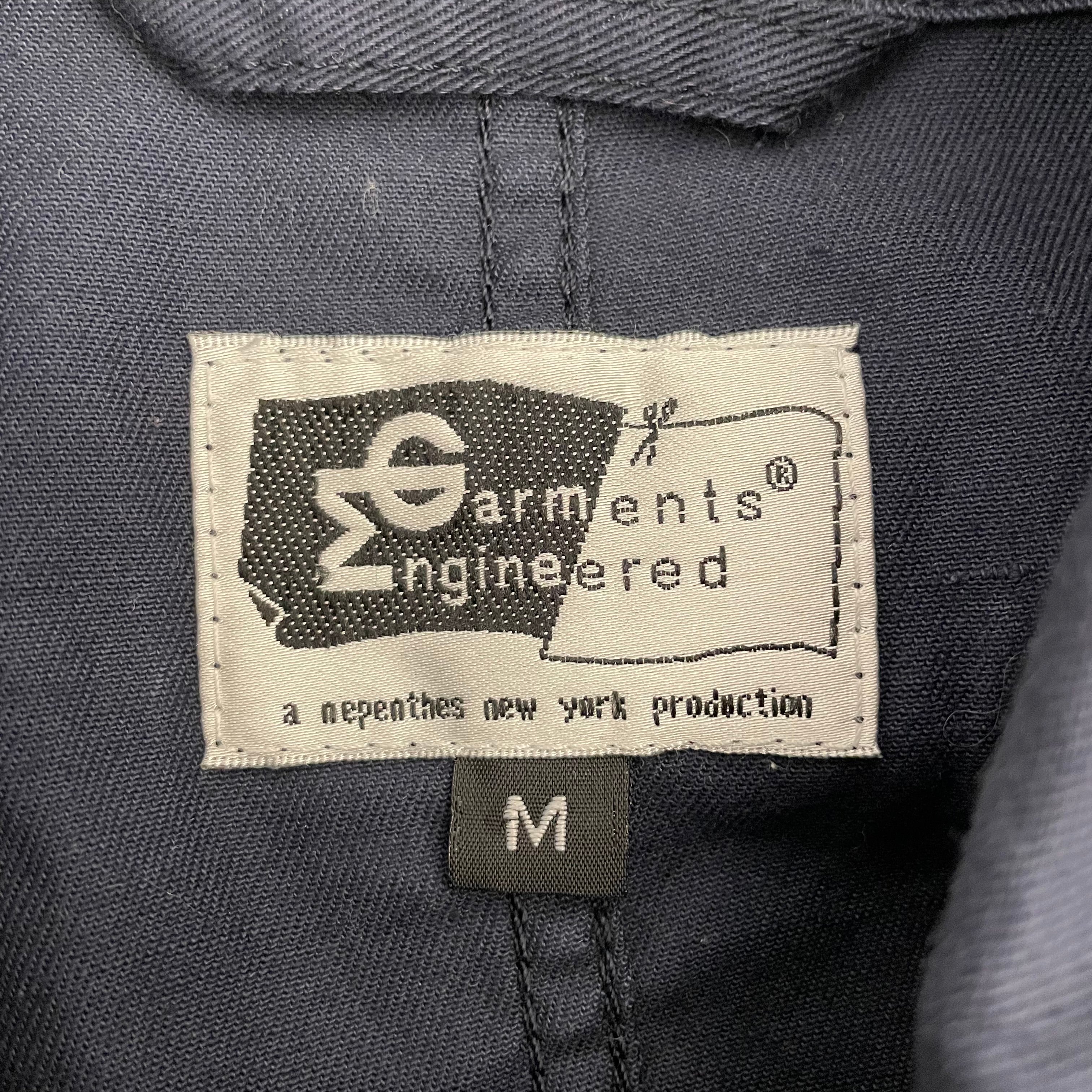 Engineered Garments/LS Shirt/M/Cotton/NVY/Chore Shirt view 4