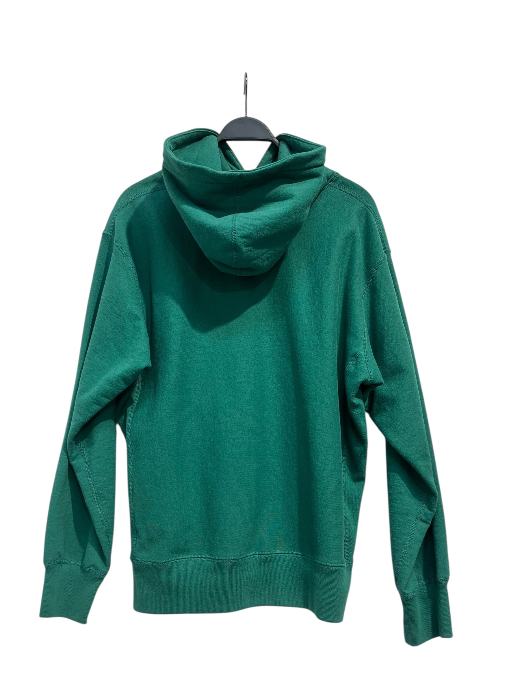 Supreme/Hoodie/M/Cotton/GRN/ view 2