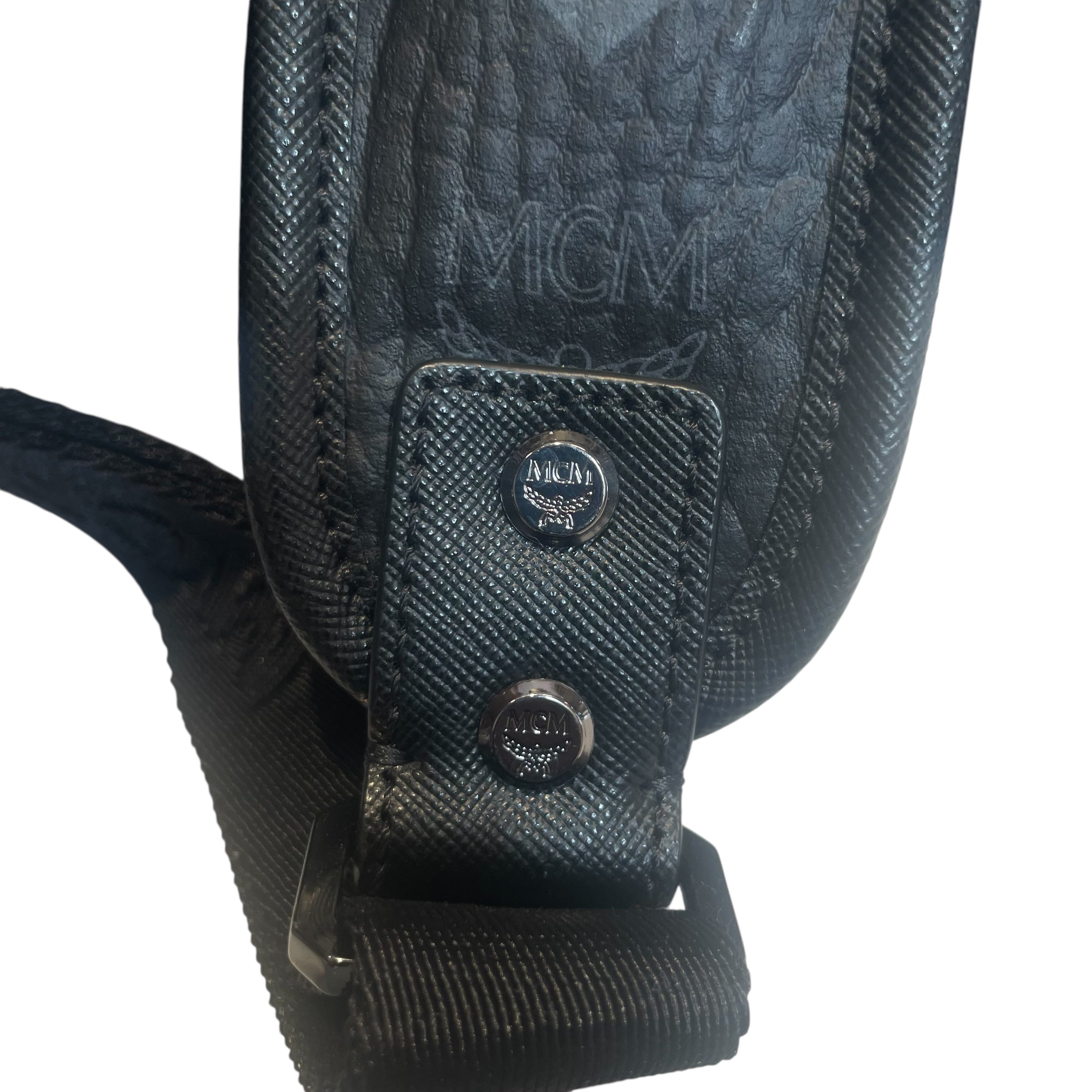 MCM/Backpack/Monogram/Leather/BLK/stefan strumbel/viesto view 5