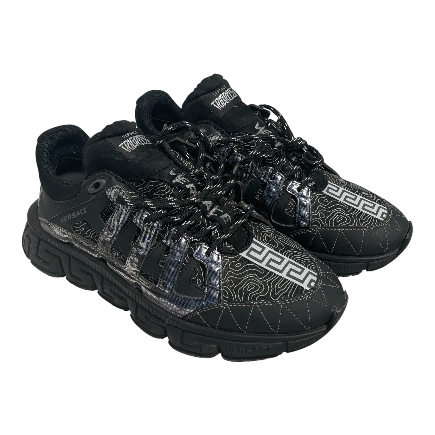 VERSACE/Low-Sneakers/EU 45/WHT/ view 1