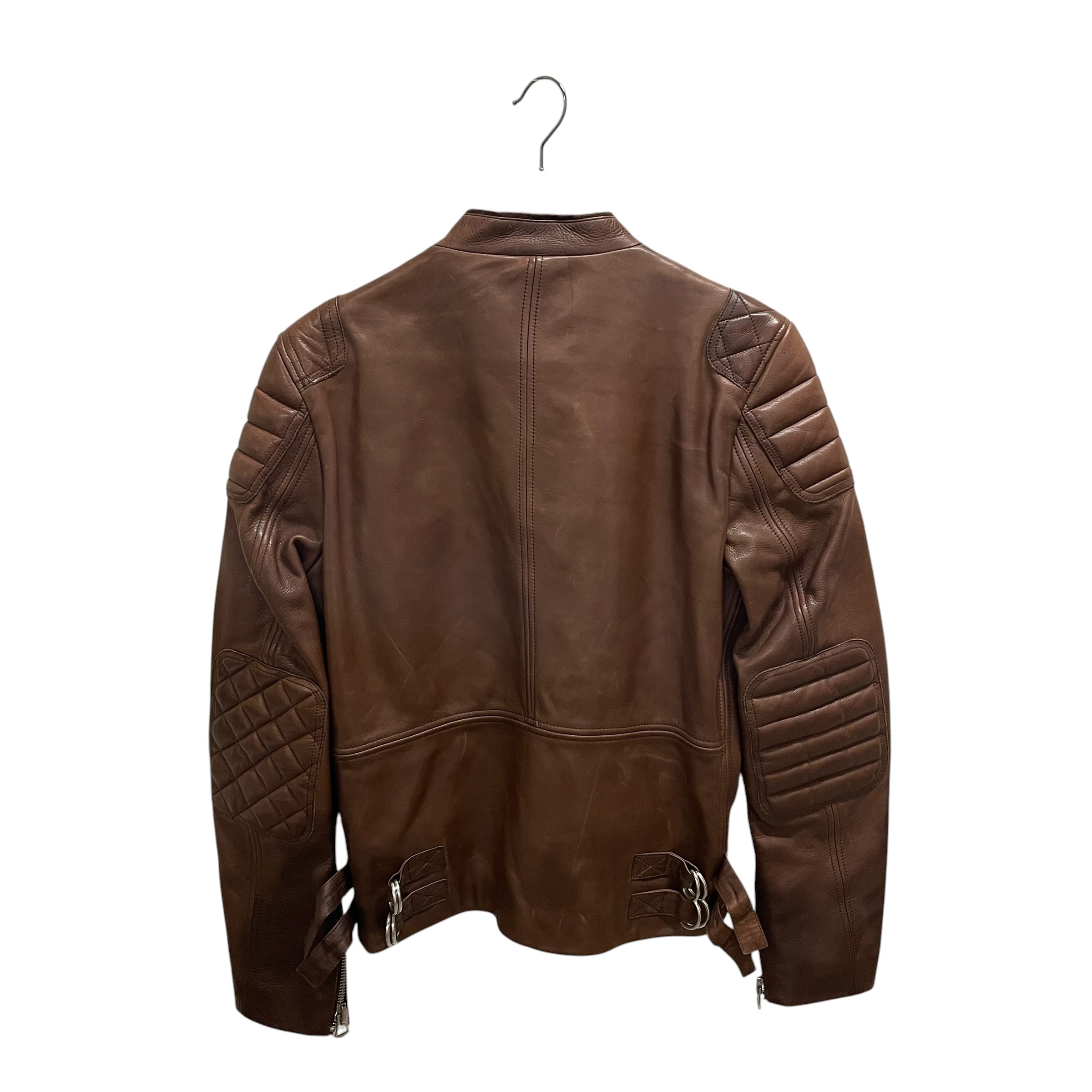 Acne Studios/Leather Jkt/48/Leather/BRW/OLIVER US14 view 2