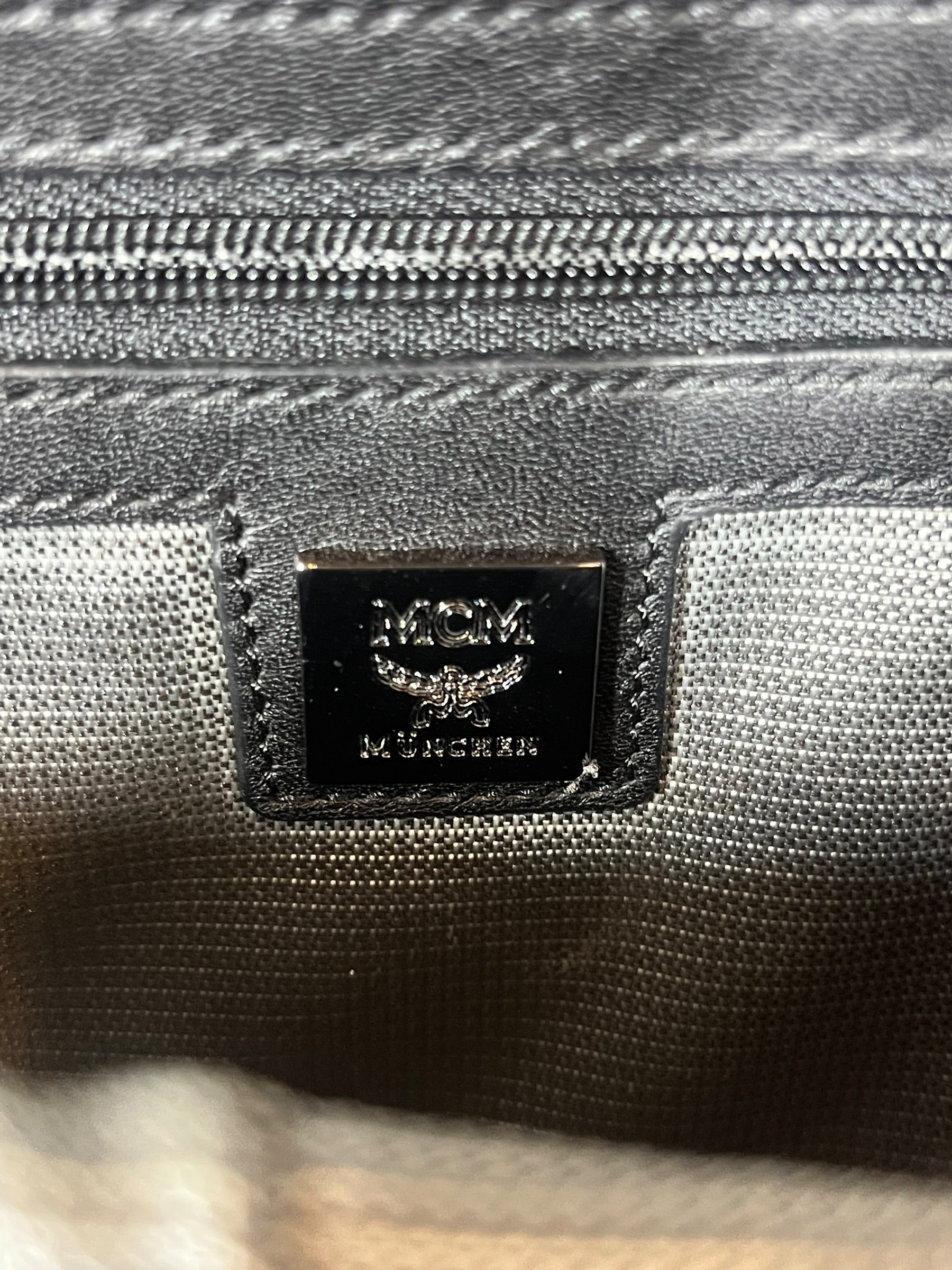 MCM/Backpack/Monogram/Leather/SLV/MINI BACKPACK view 7