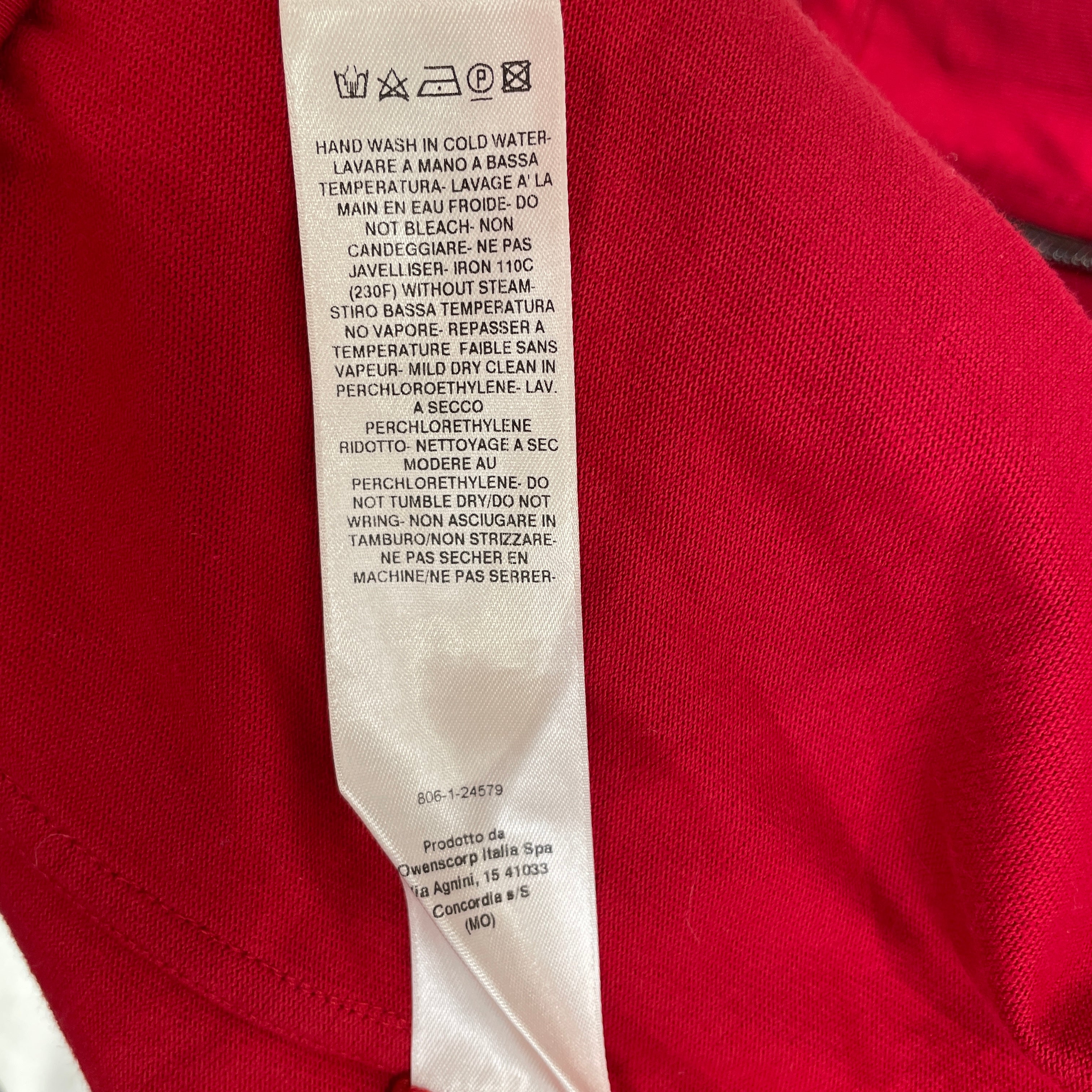 Rick Owens/Zip Up Hoodie/L/Cotton/RED/"LIDO" WINDBREAKER ZIP UP view 4