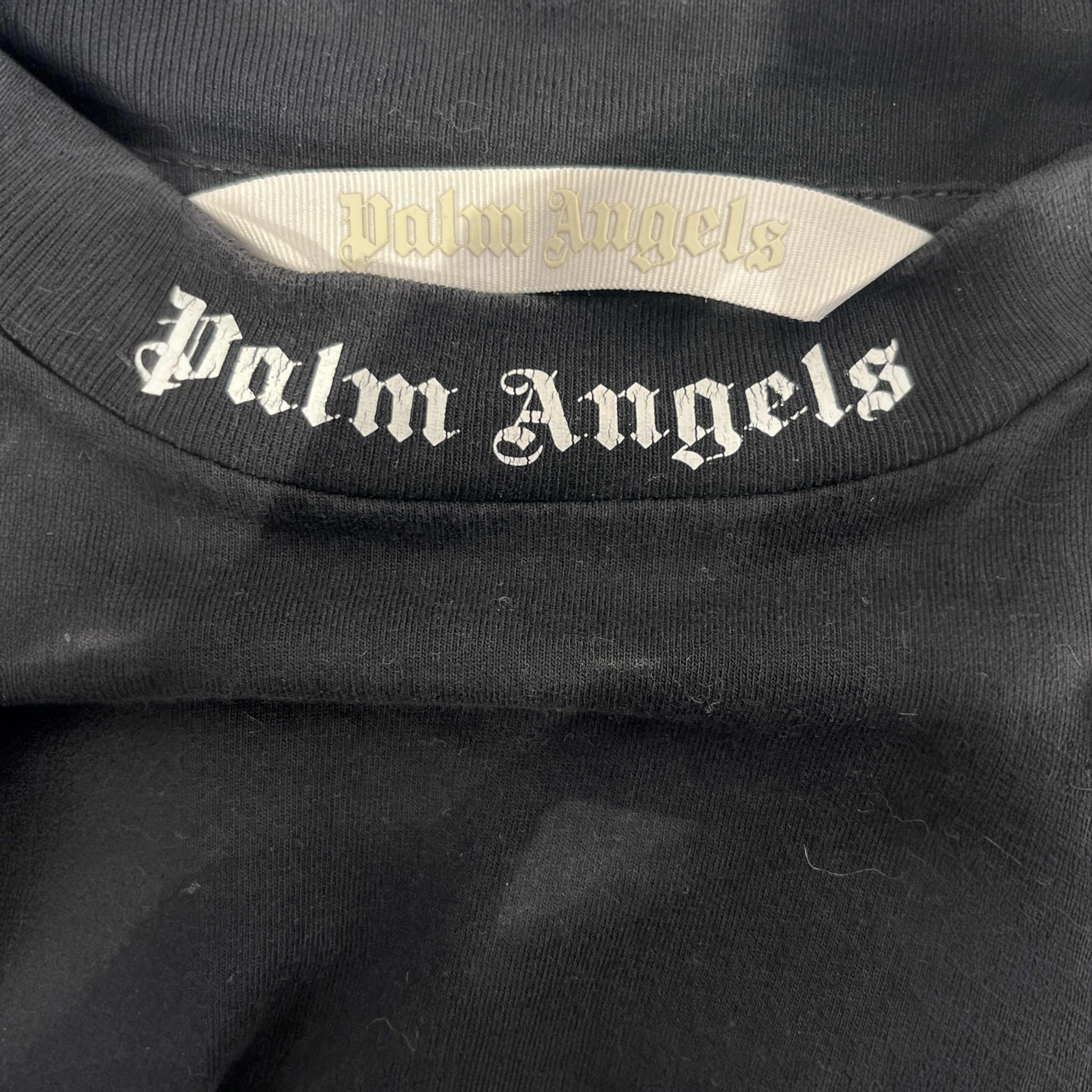 Palm Angels/T-Shirt/XS/Cotton/BLK/ view 3