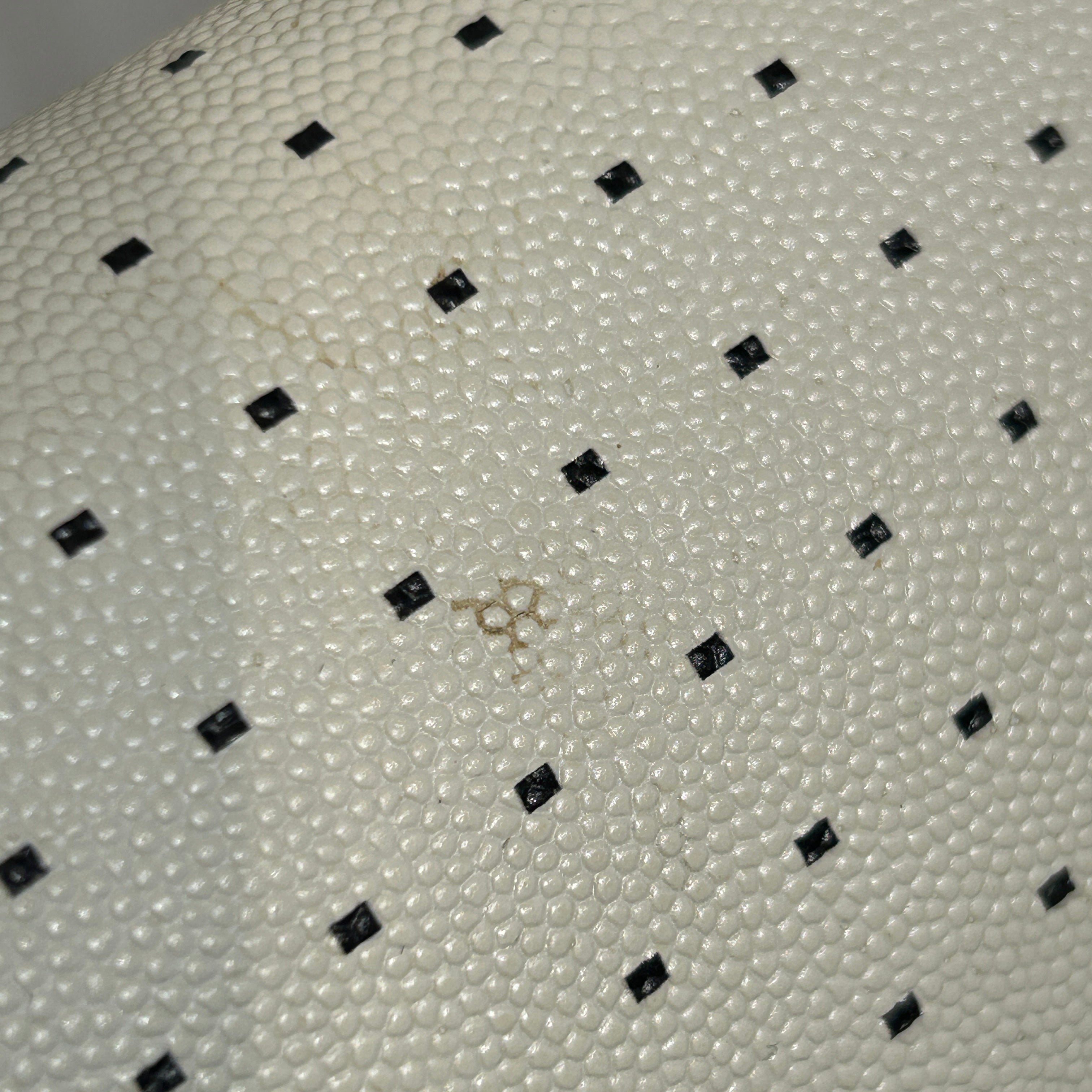 YVES SAINT LAURENT/Cross Body Bag/All Over Print/Leather/WHT/Square Dot Print Black Chain view 8