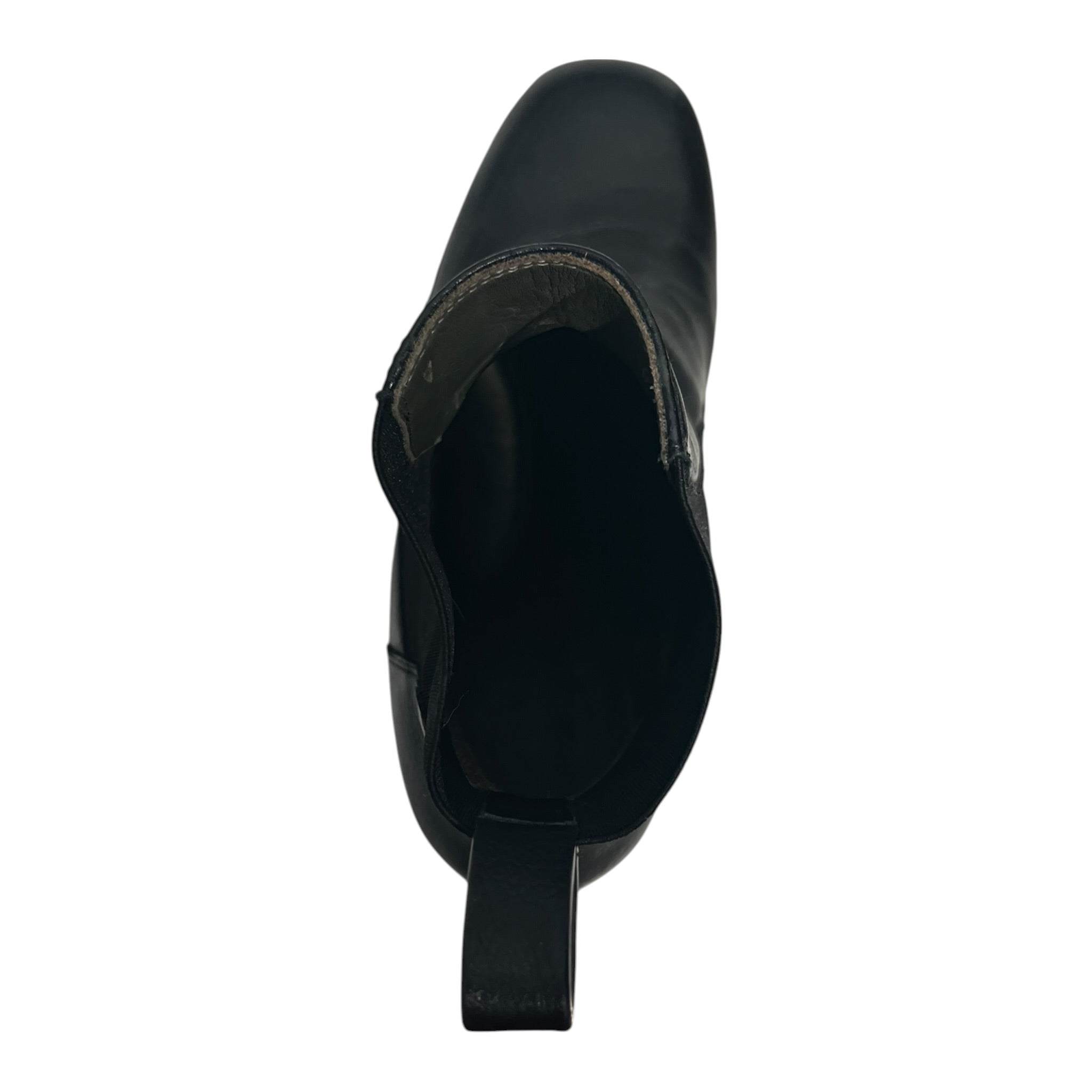Rick Owens/Heels/US 6/Leather/BLK/non clear kiss heel/all blk view 3
