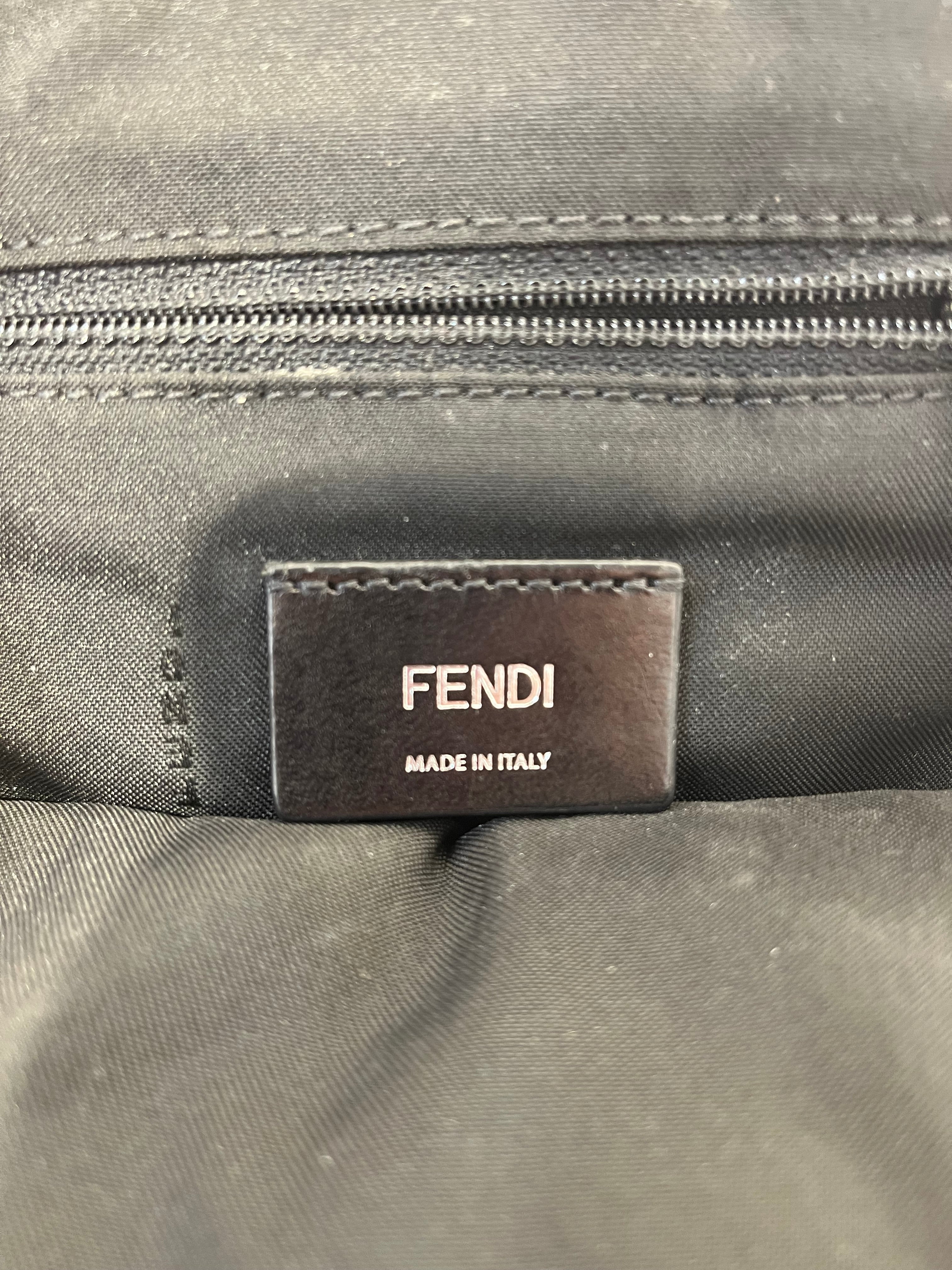 FENDI/Cross Body Bag/Leather/BLK/7VZ033 MONSTER SLING view 7