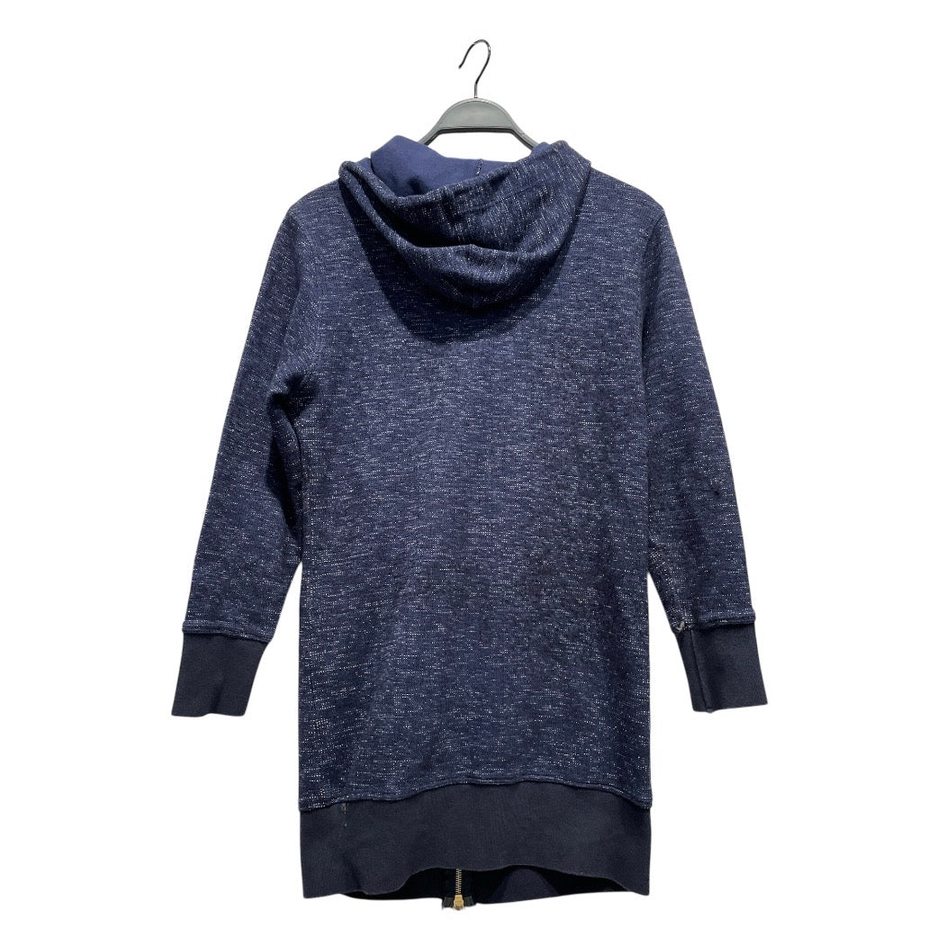 Vivienne Westwood MAN/Zip Up Hoodie/46/NVY/gold asymetric zipper view 2