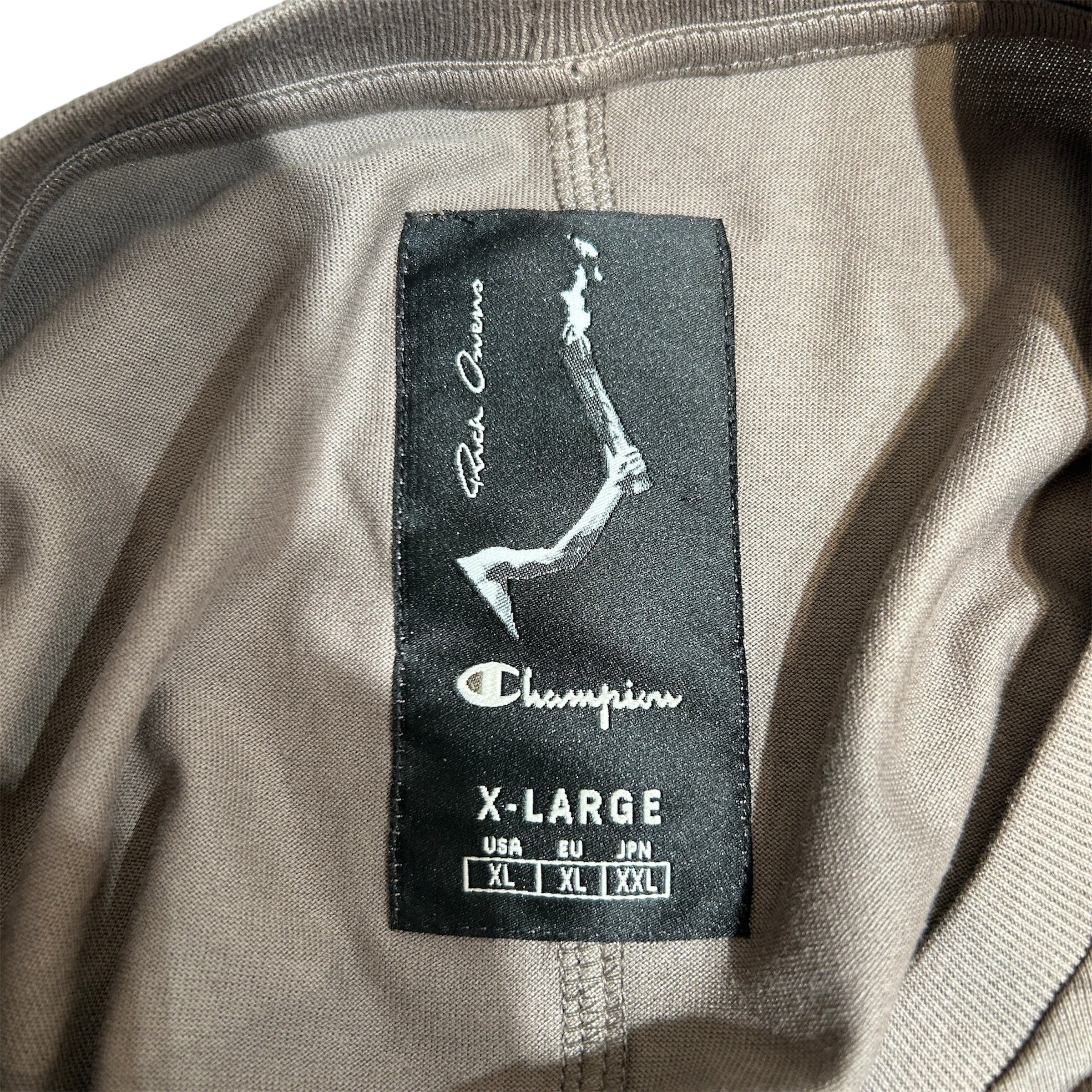 Rick Owens/Champion/Tank Top/XL/Cotton/BRW/oversized tarp tank nwt view 3