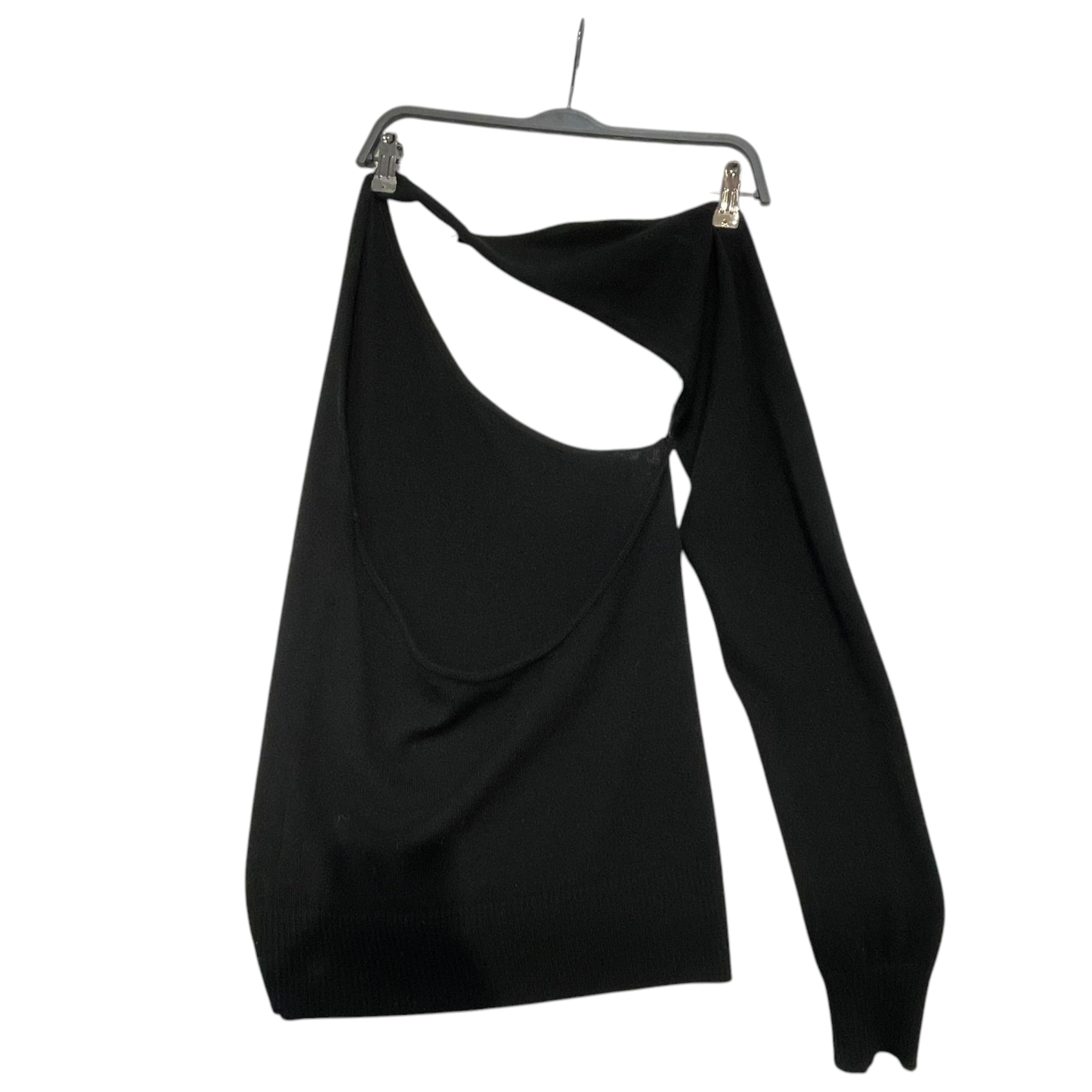 Christopher Esber/Tops/L/Wool/BLK/Wrap Around 1 sleeve view 2