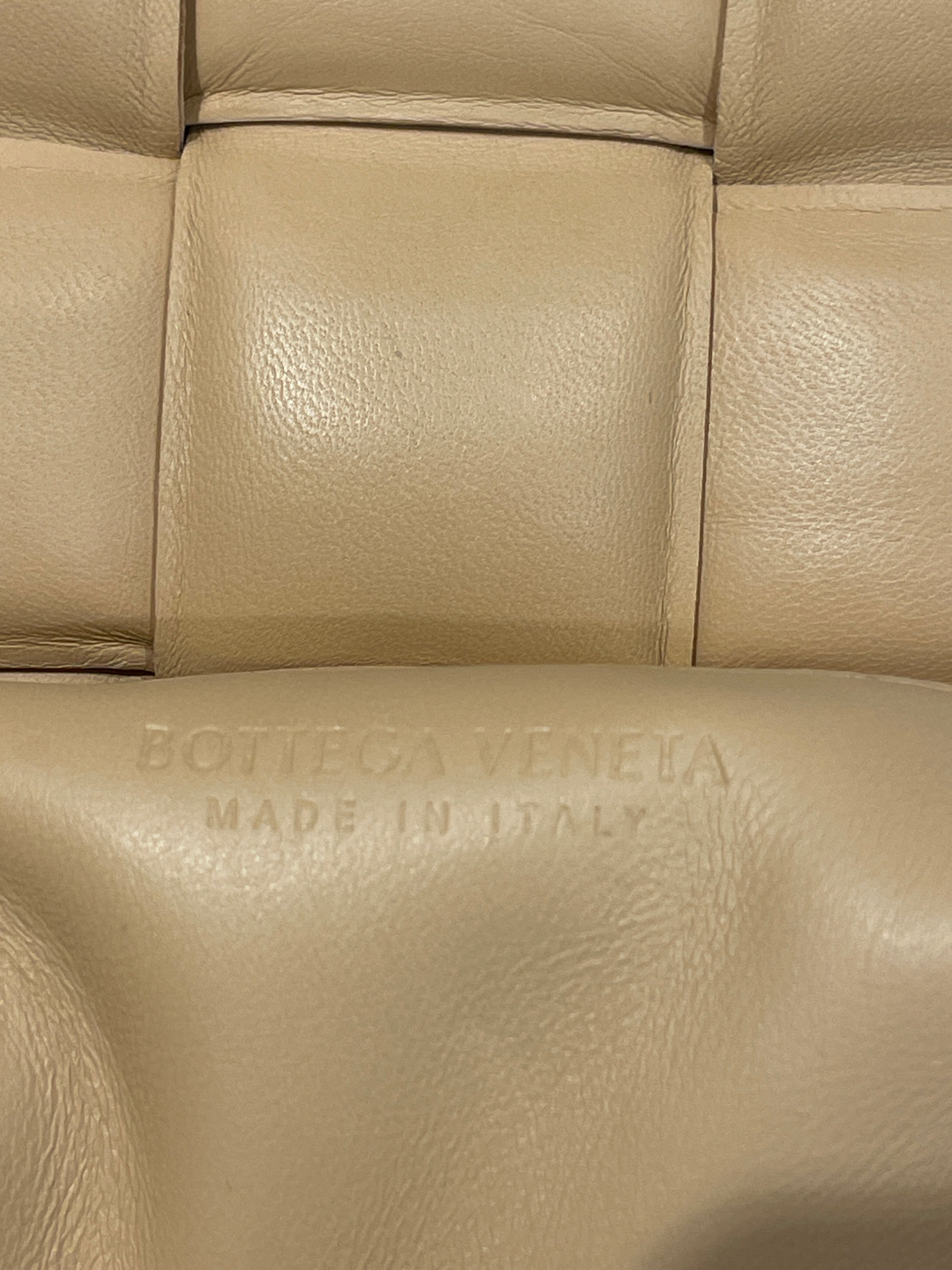 BOTTEGA VENETA/Hand Bag/Leather/BEG/bottega padded cassete view 6
