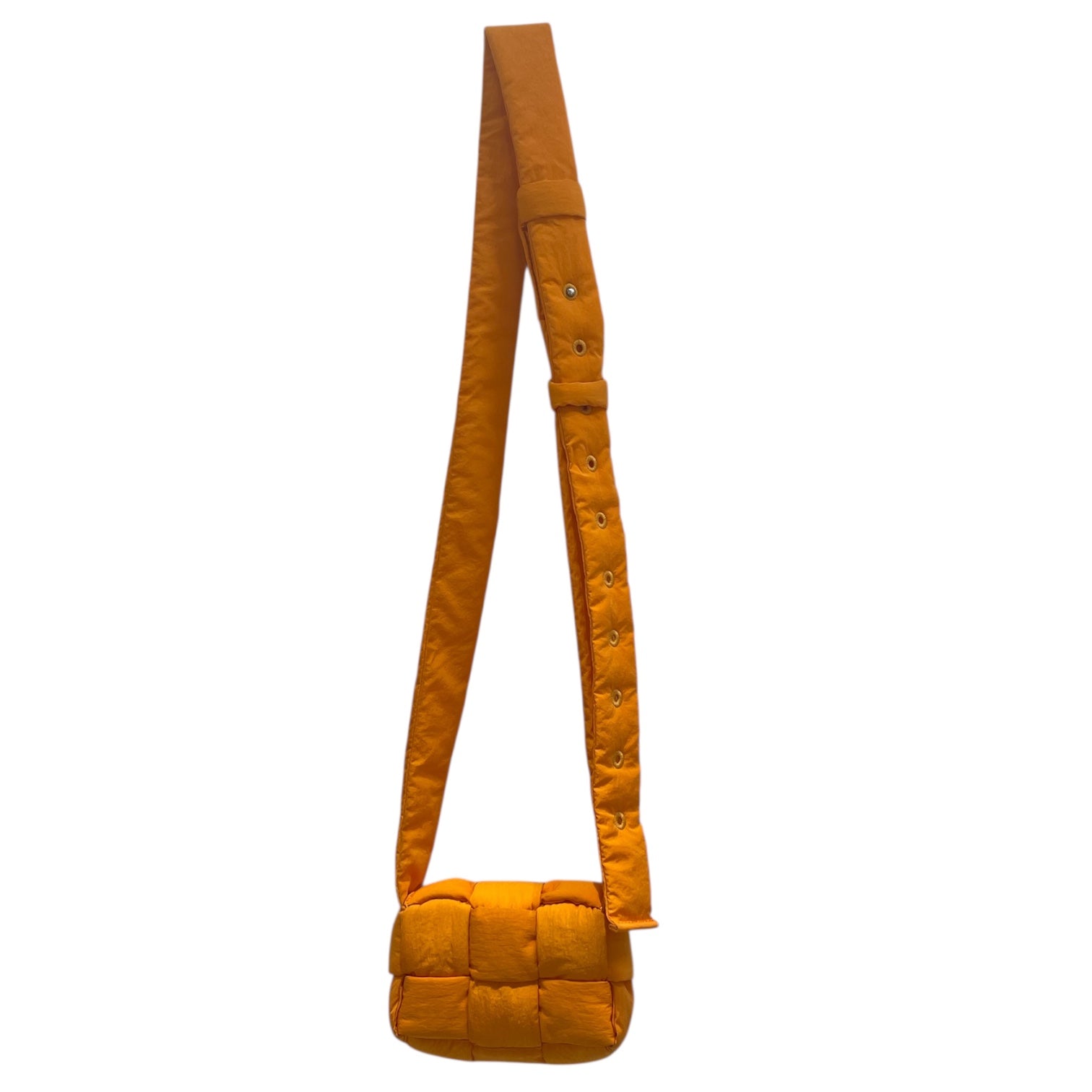 BOTTEGA VENETA/Bag/Nylon/ORN/BOTTEGA SMLL ORNGE BG view 2