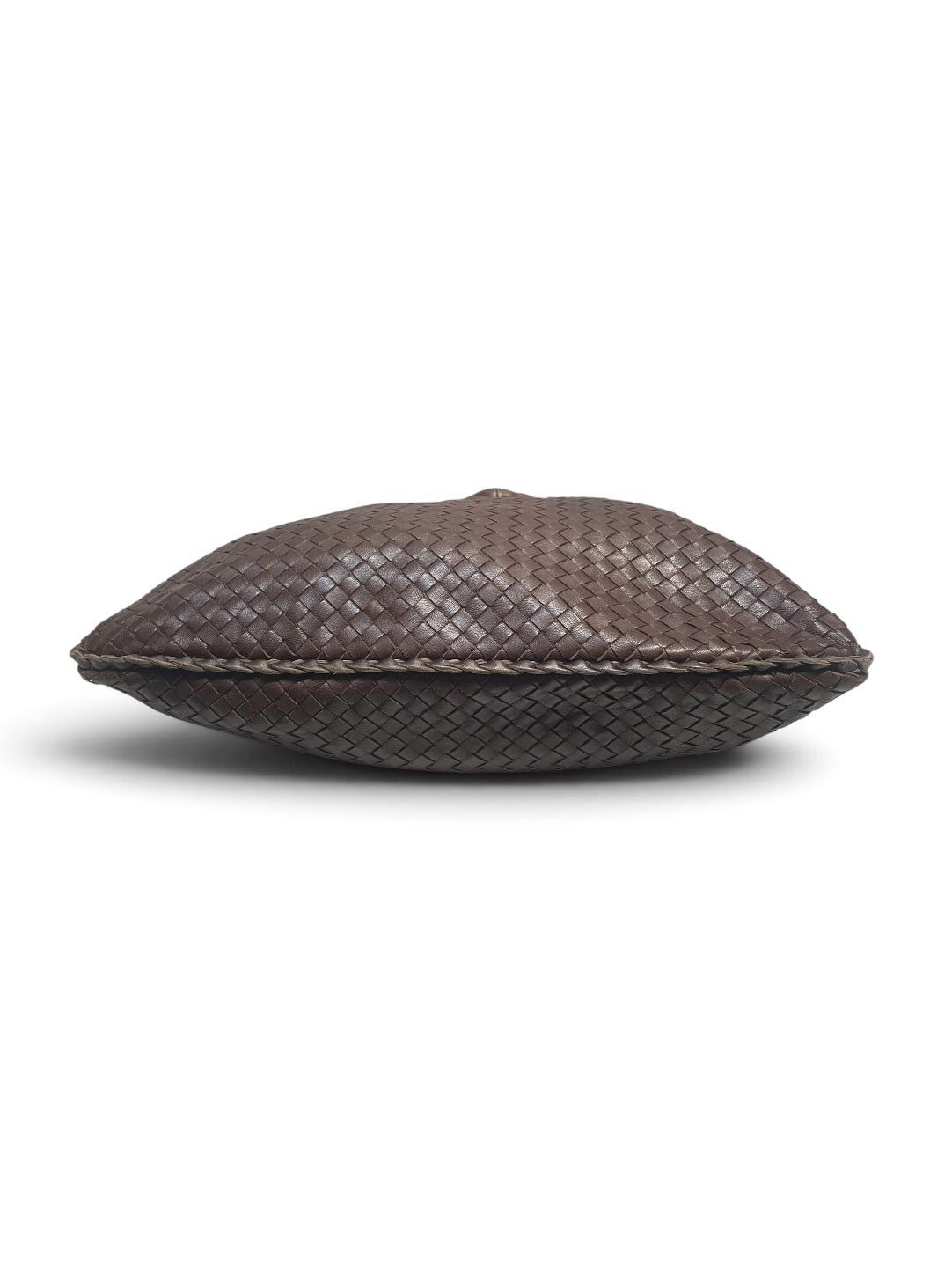 BOTTEGA VENETA/Tote Bag/Lambskin/BRW/WOVEN TOTE view 3