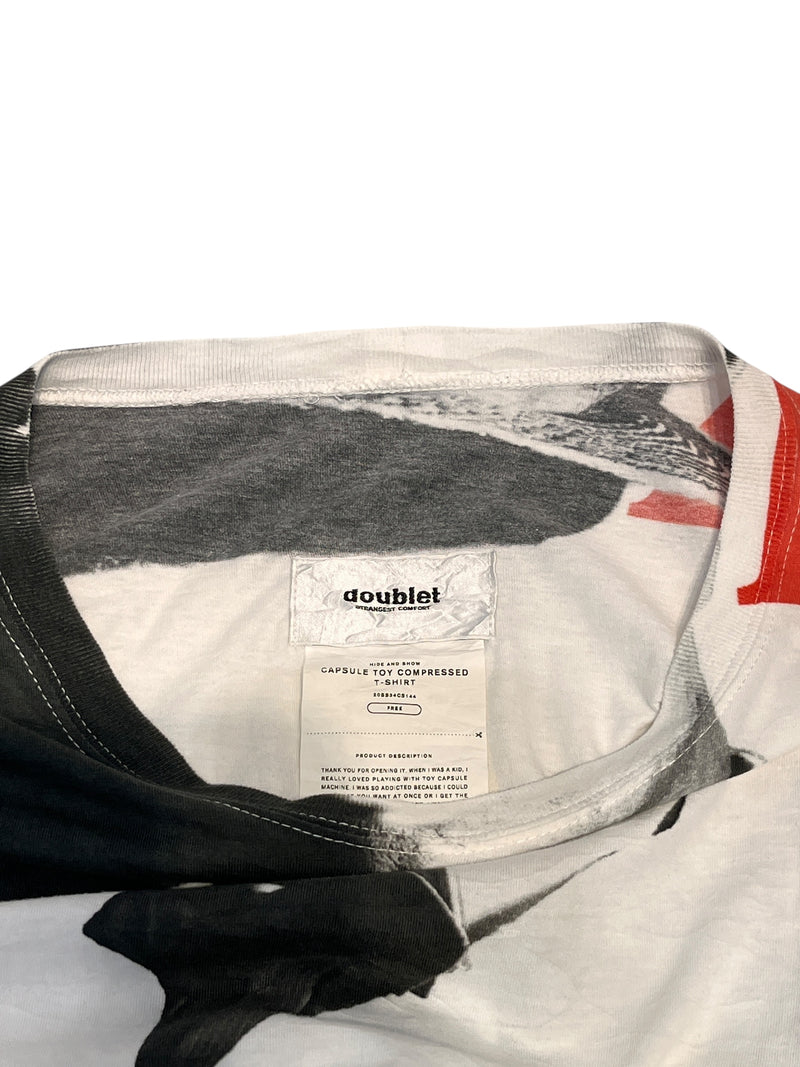 doublet/T-Shirt/FREE/Cotton/WHT/Graphic/scarface