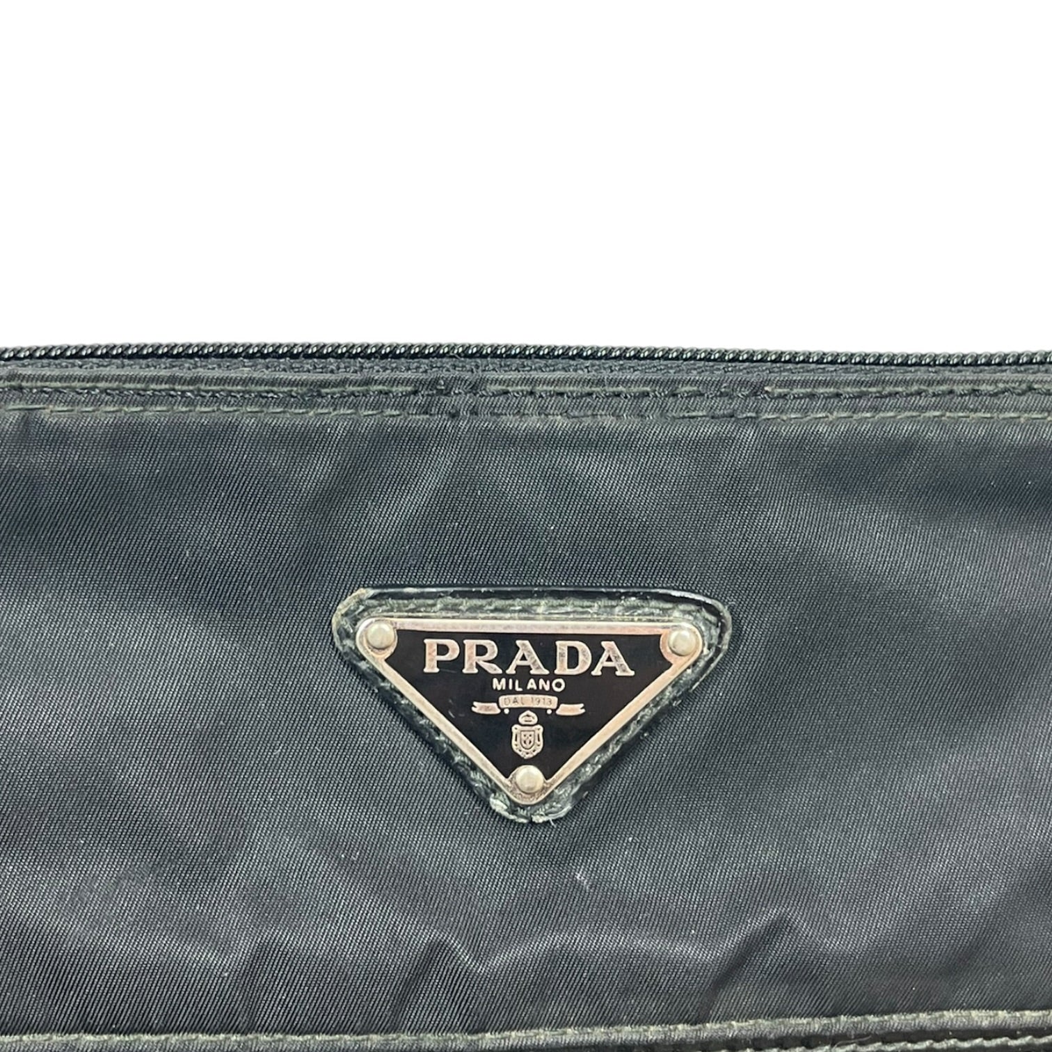 PRADA/Cross Body Bag/Nylon/BLK/TESSUTO view 3