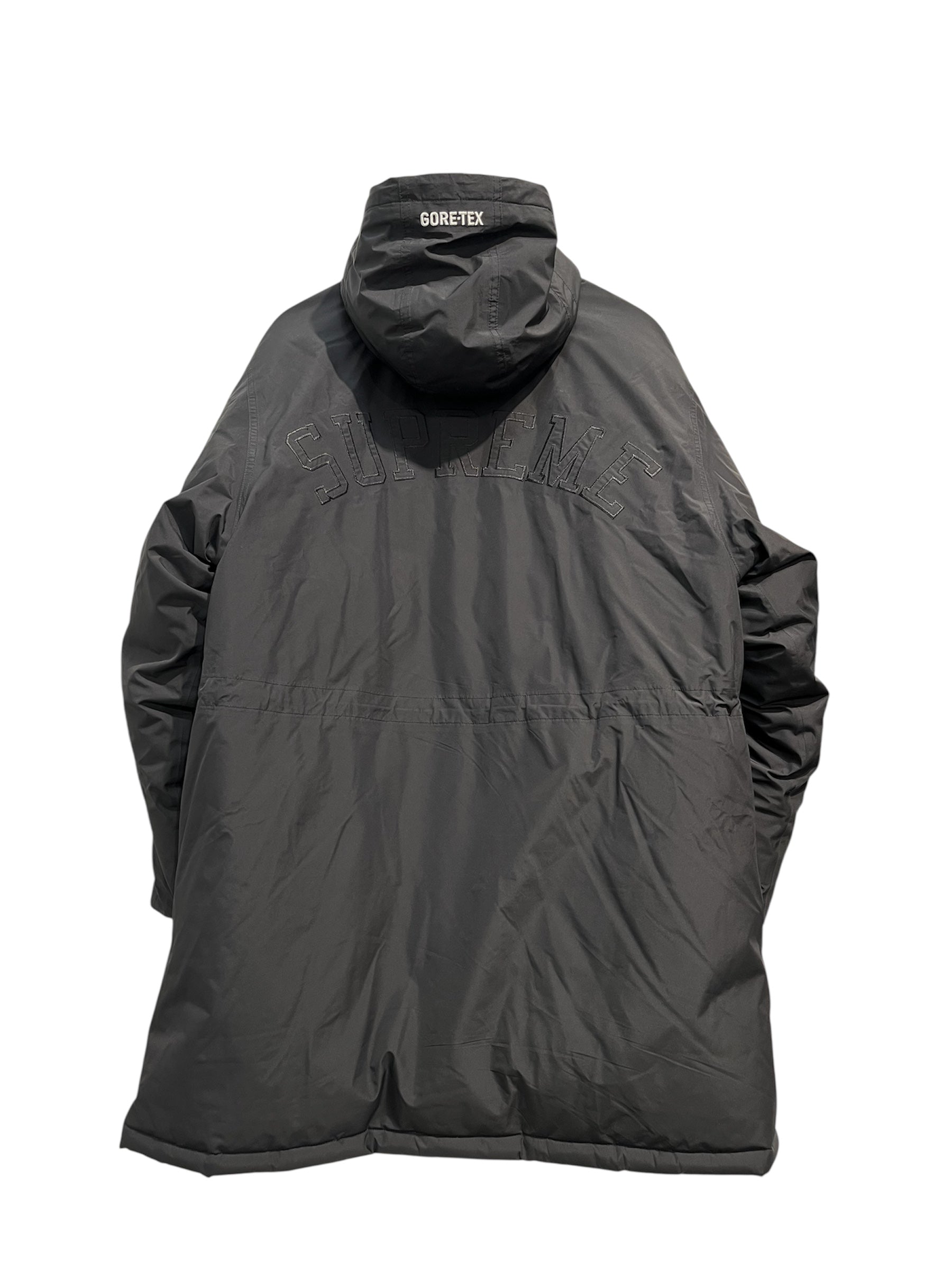 Supreme/Puffer Jkt/M/Nylon/BLK/2023 700 FILL CLIP PARKA view 2