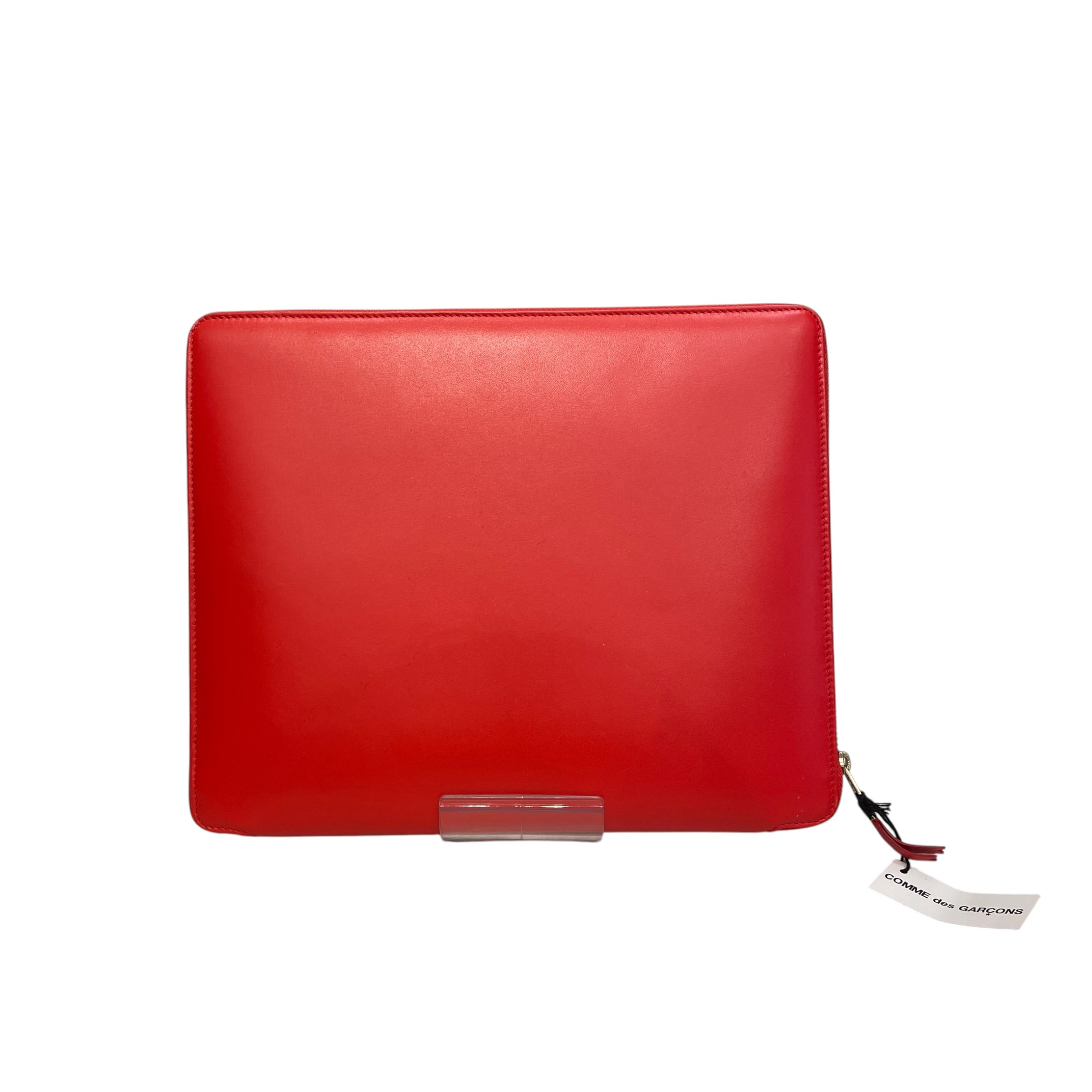 COMME des GARCONS/Clutch Bag/Leather/RED/IPAD SLEEVE view 2