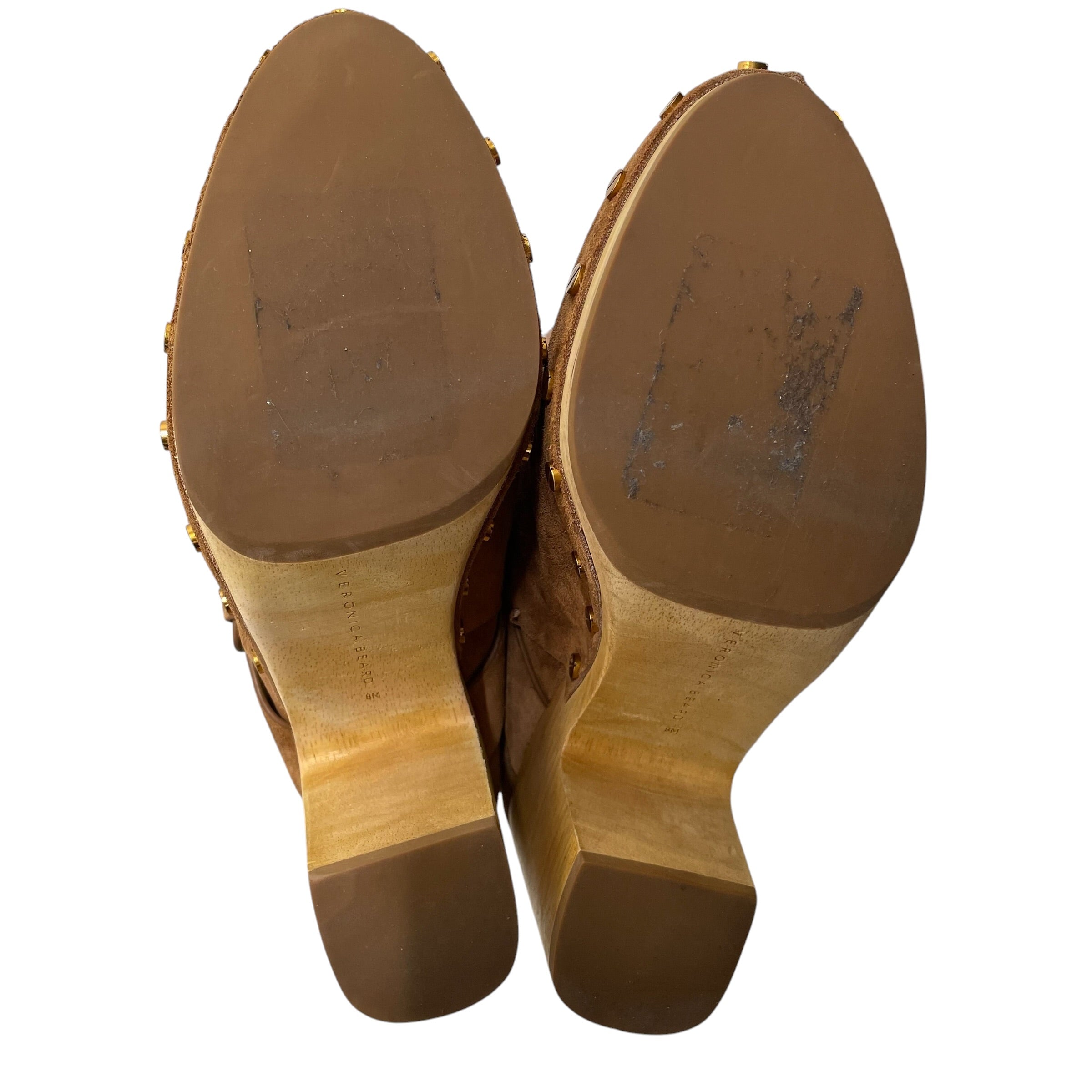 VERONICA BEARD/Heels/US 8/CML/studded clogs view 5