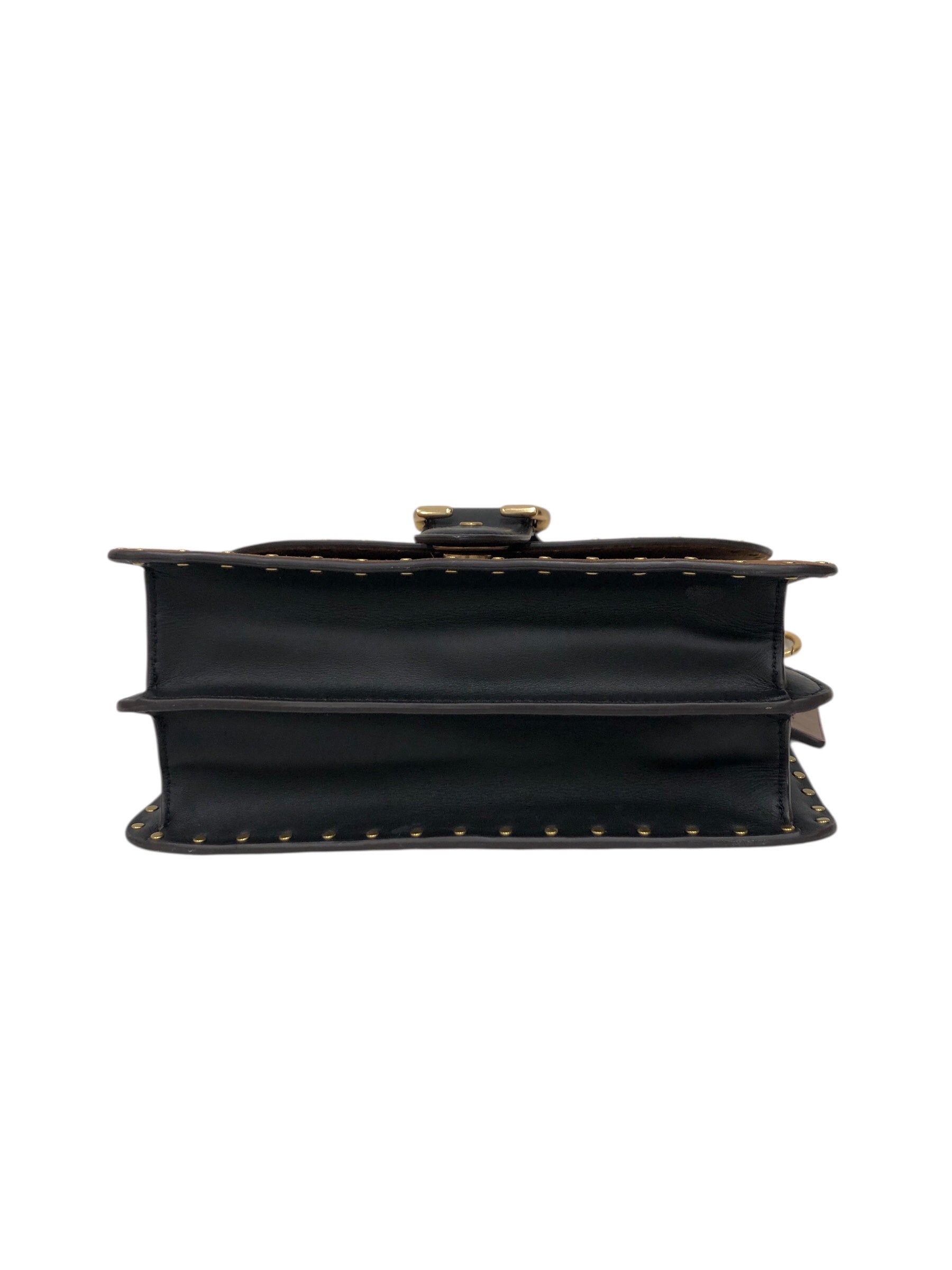 COACH/Hand Bag/Leather/BRW/Beat Shoulder Bag, Colorblock view 3