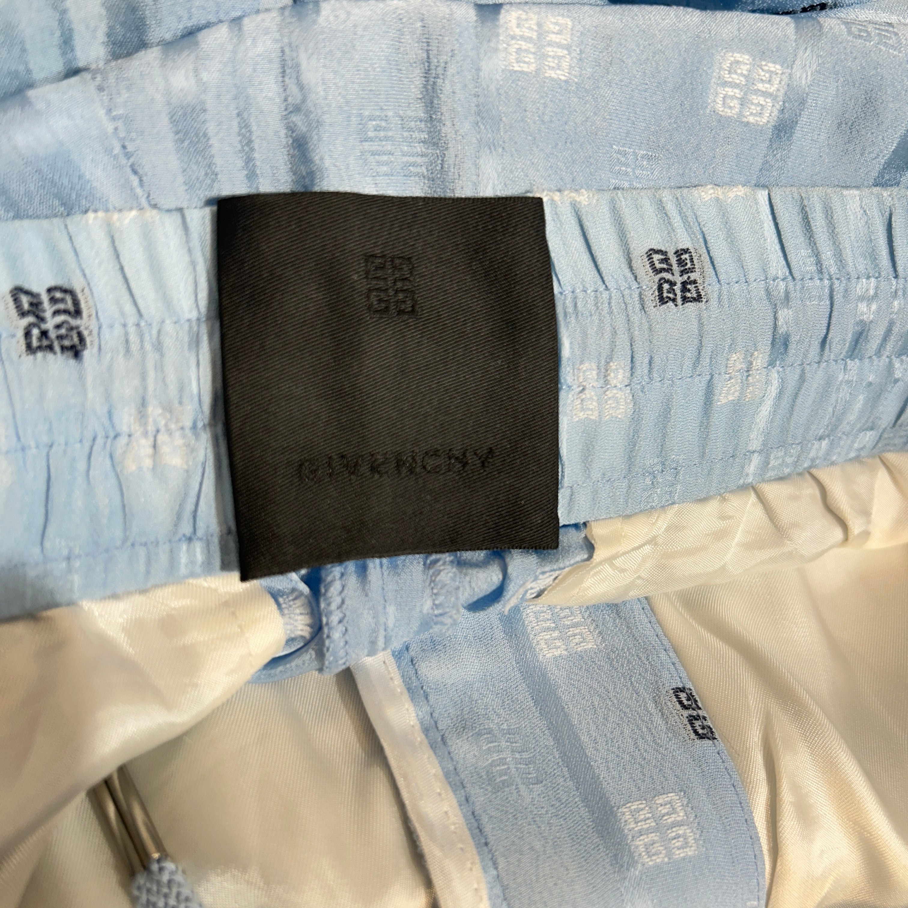GIVENCHY/Shorts/50/BLU/Monogram/Monogram Shorts view 3