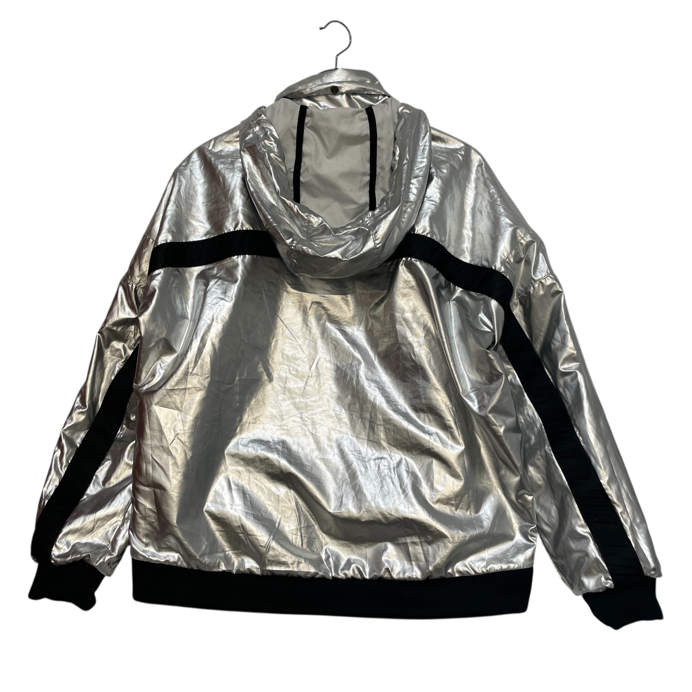 NIKE/AMBUSH/Zip Up Hoodie/M/Nylon/BLK/Reversable Zip up hoodie view 4