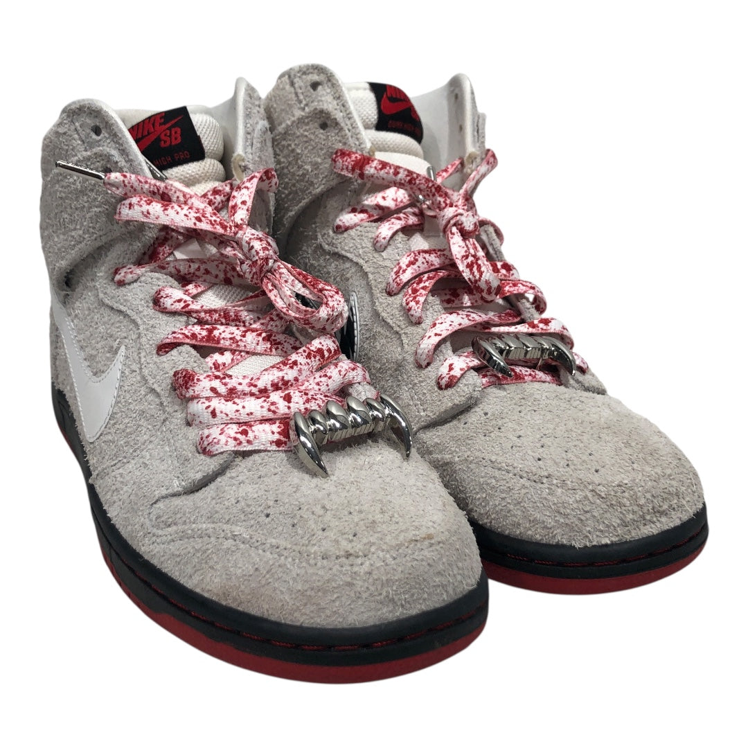 NIKE SB/Hi-Sneakers/US 10/Suede/GRY/WOLF IN SHEEPS CLOTHING view 1