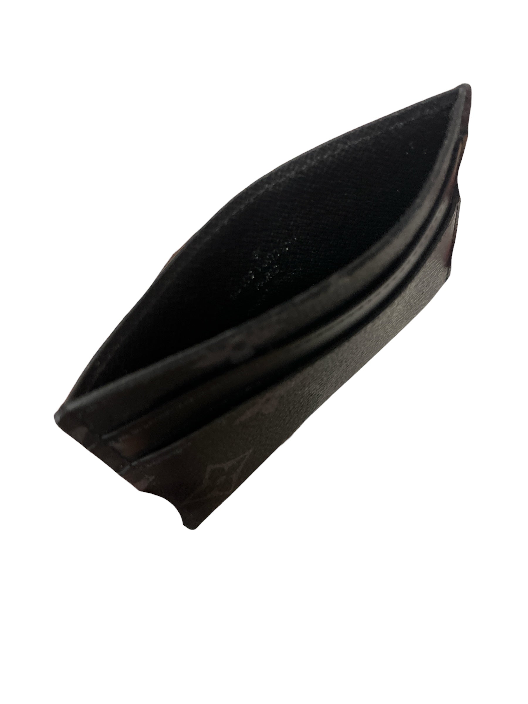 LOUIS VUITTON/Wallet/Leather/BLK/ view 3