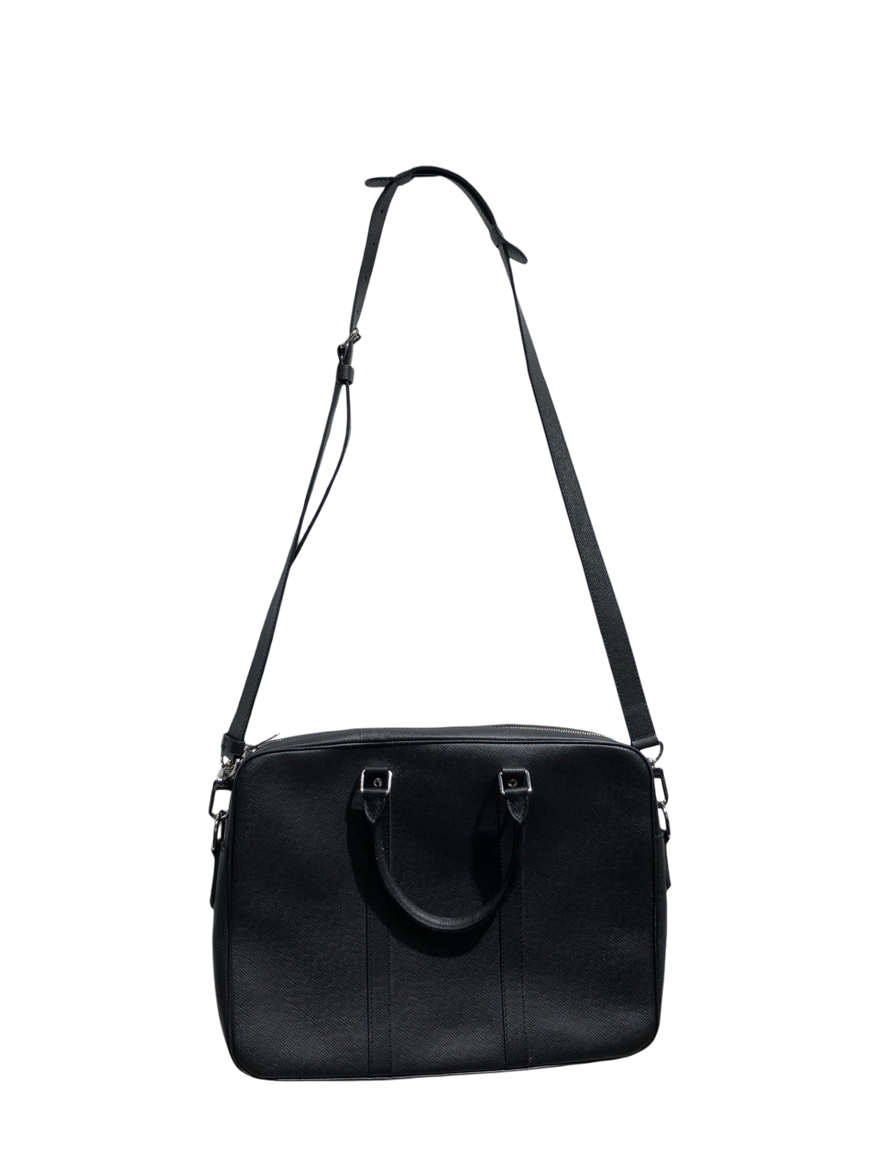 LOUIS VUITTON/Briefcase/BLK/TAIGA LEATHER FL2188 view 2