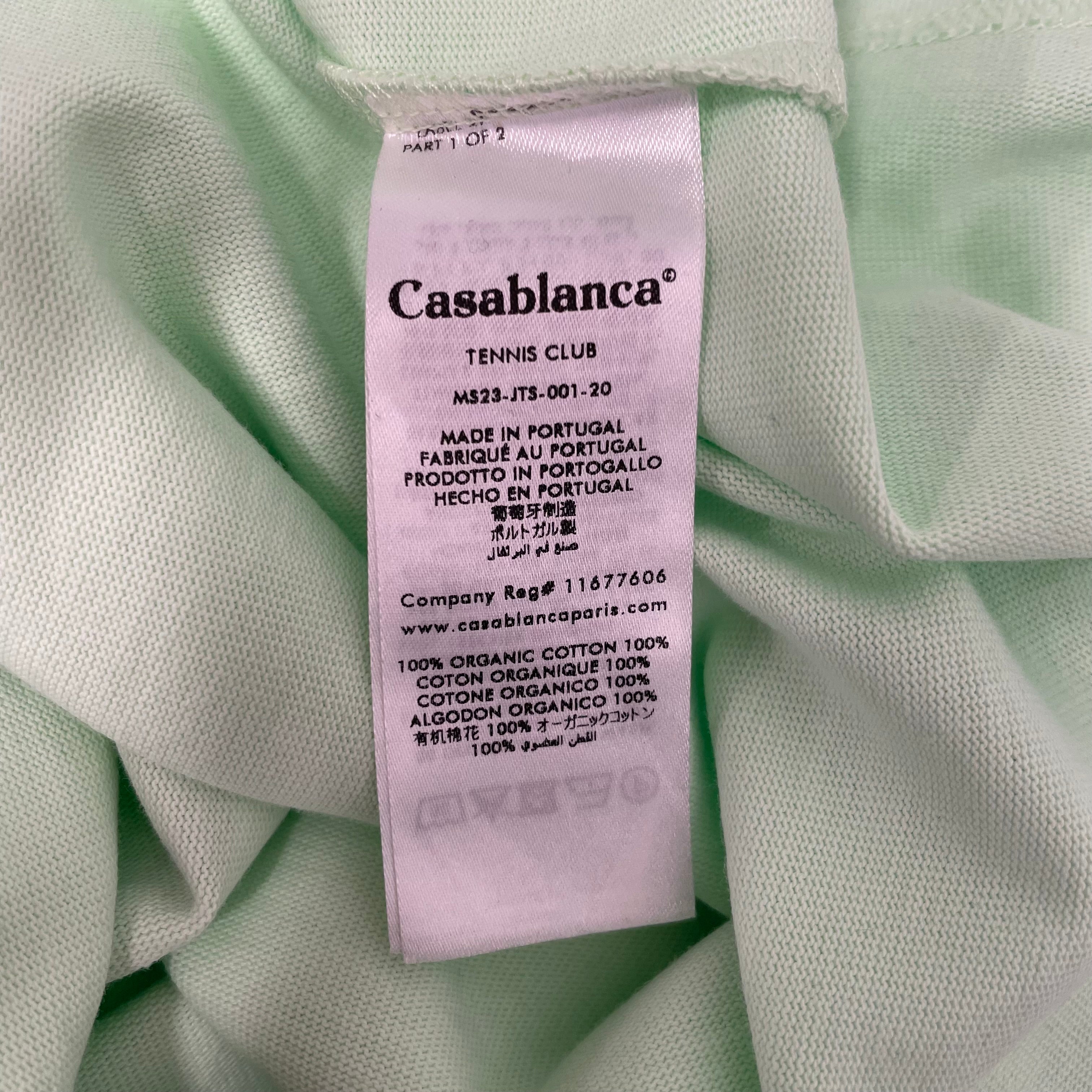 CASABLANCA/T-Shirt/S/Cotton/GRN/Graphic/FRUIT BASKET view 4