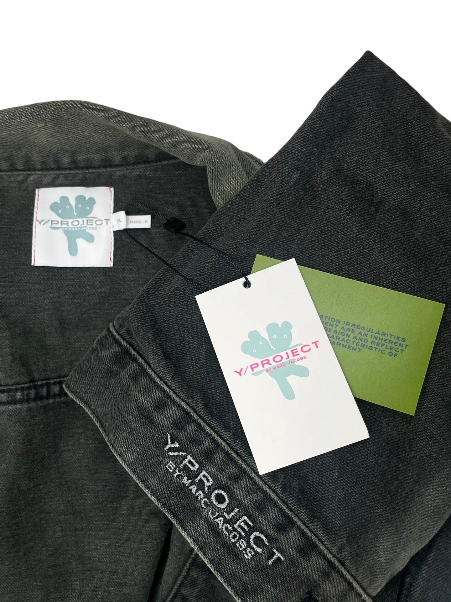 Y/PROJECT/MARC JACOBS/Denim Jkt/XL/Denim/GRN/CA 406334 LONG ARMS view 6