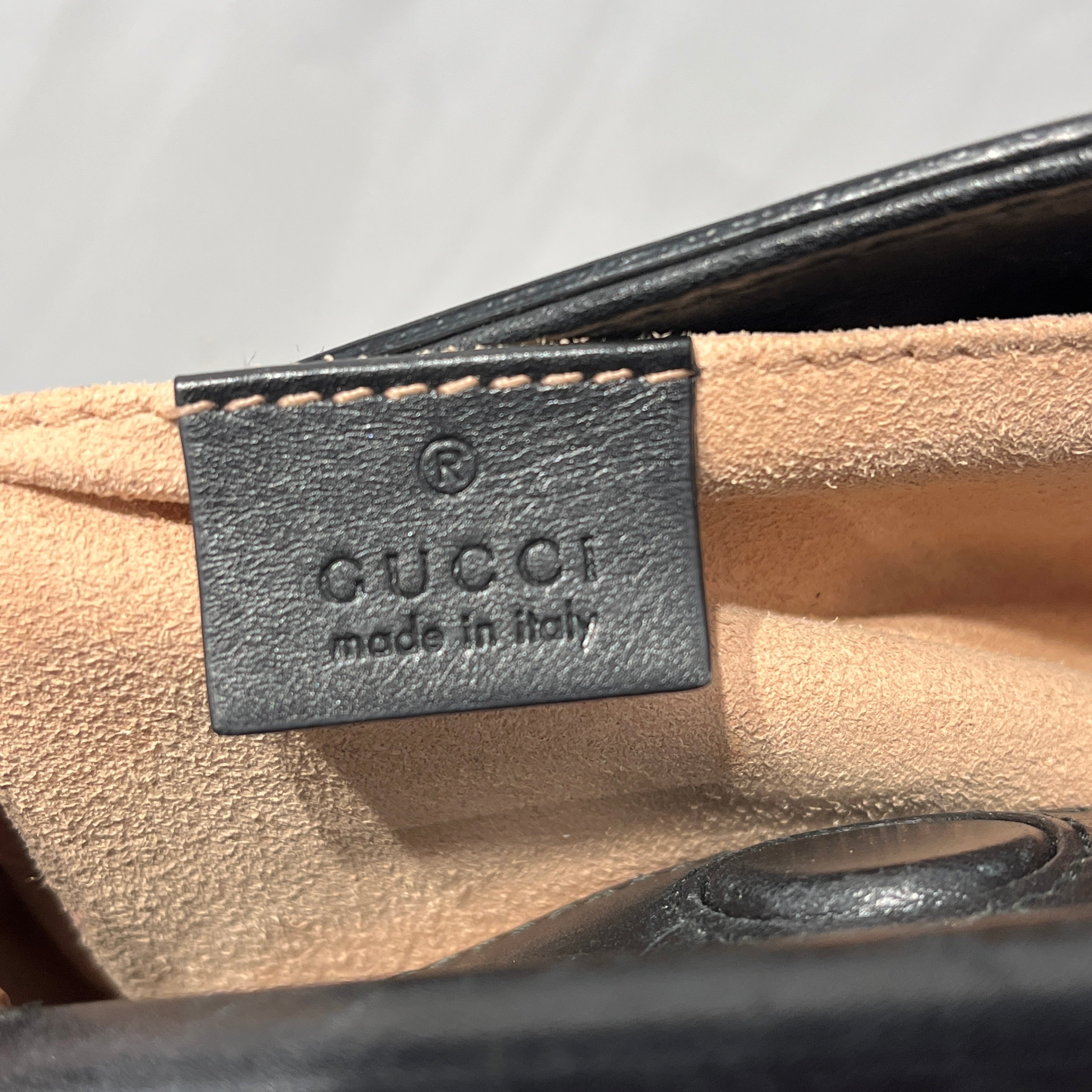 GUCCI/Hand Bag/Leather/BLK/NYMPHAEA BAMBOO TOP HANDLE view 5