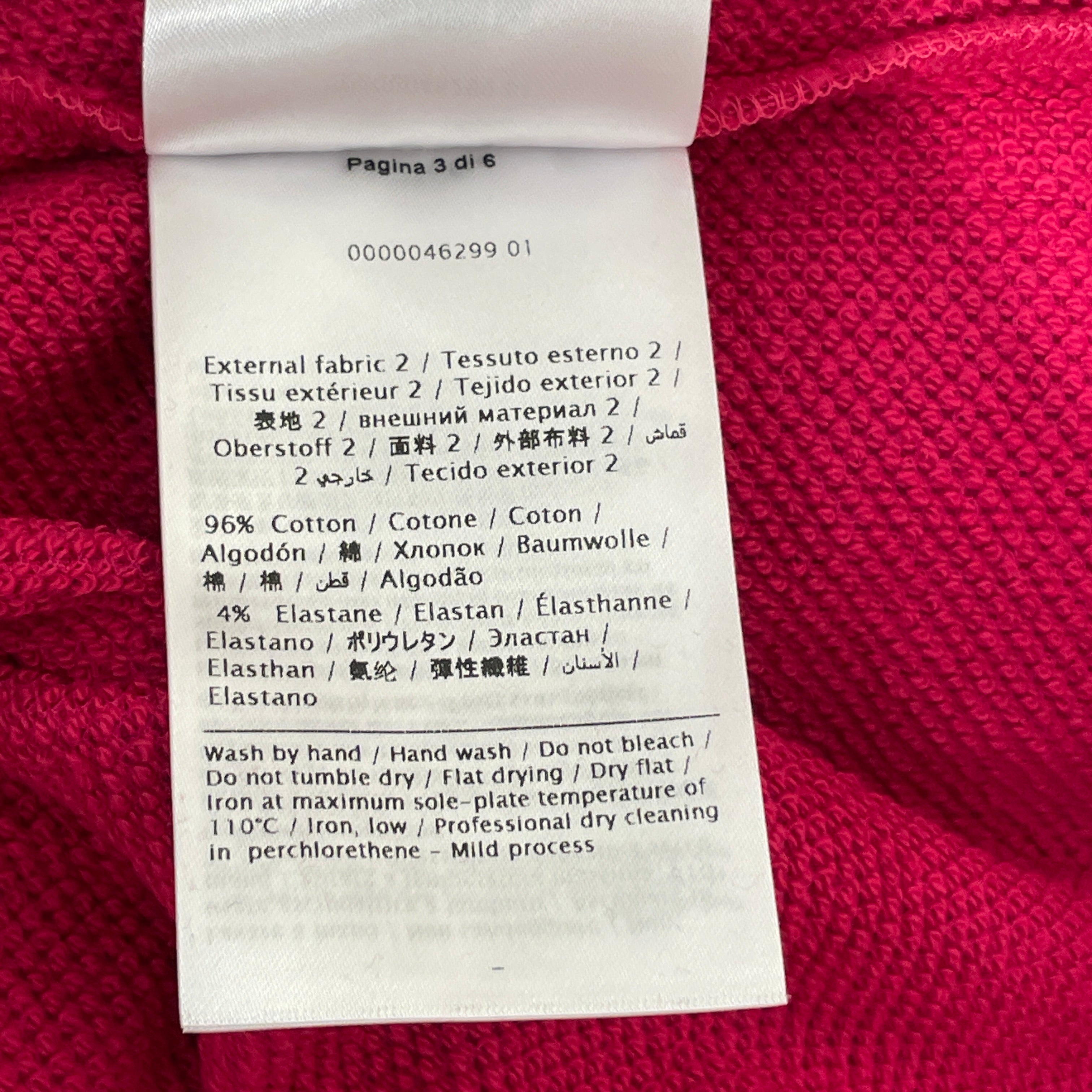 VALENTINO/Sweatshirt/XL/Cotton/PNK/vltn crewneck view 6