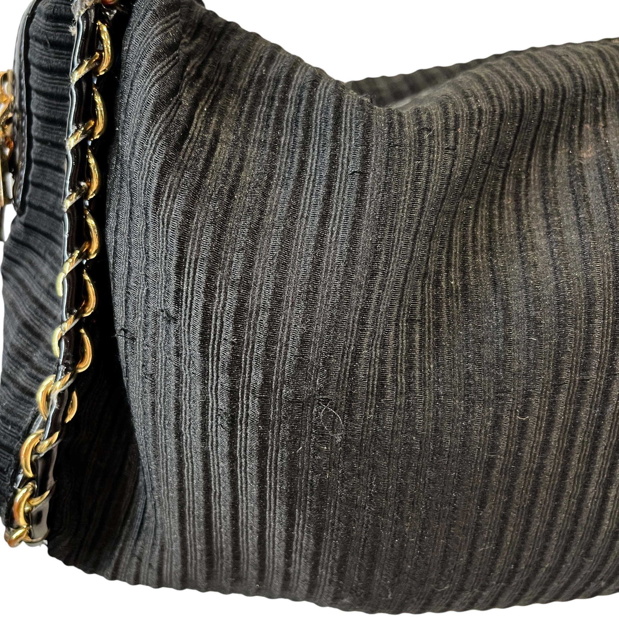 LOVE MOSCHINO/Hand Bag/Polyester/BLK/GOLD CHAIN view 6