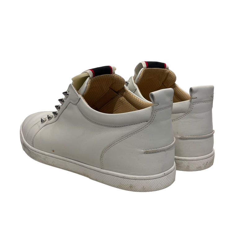 Christian Louboutin/Low-Sneakers/EU 45.5/Leather/WHT/