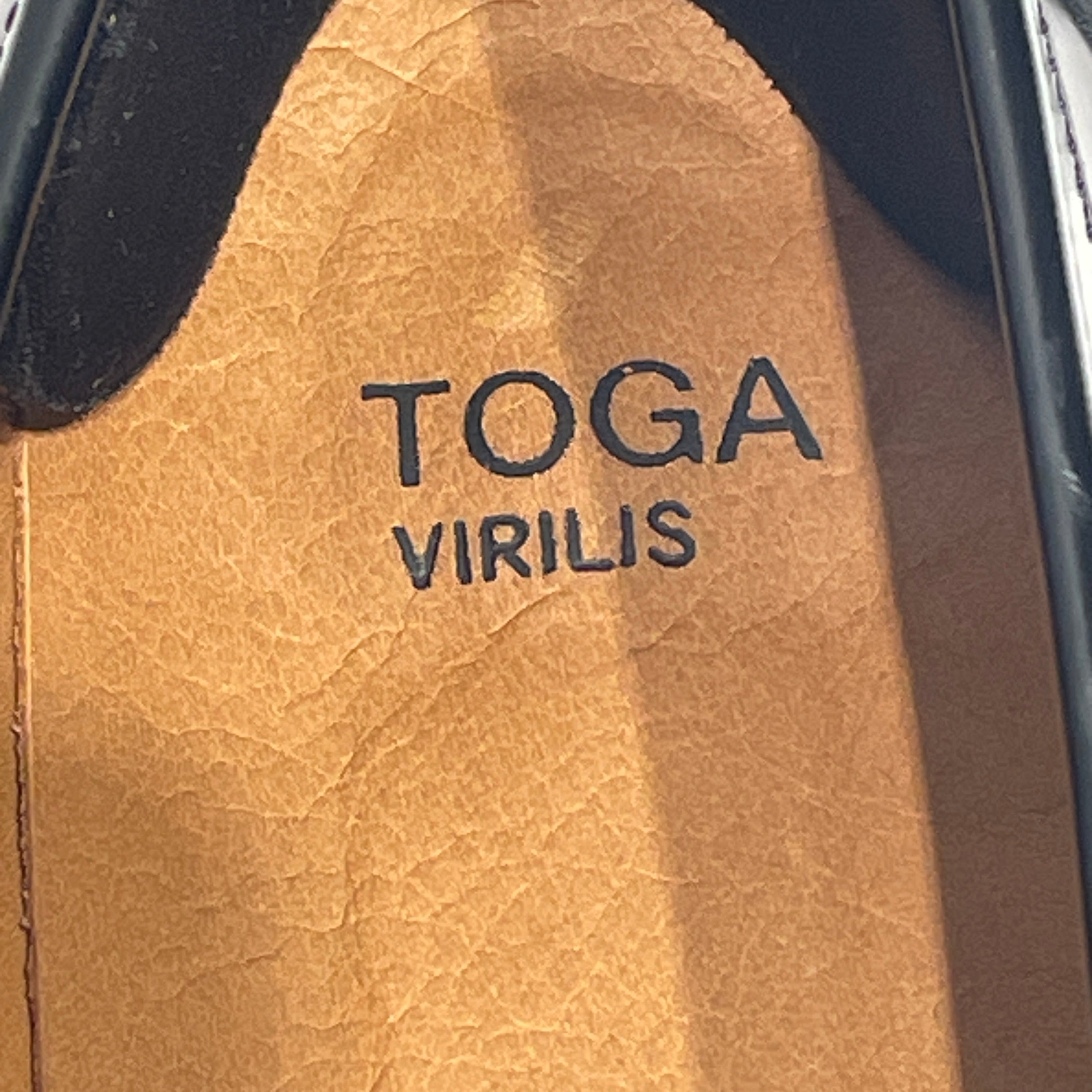 TOGA VIRILIS TOGA ARCHIVES/Loafers/US 9/Leather/BLK/TOGA VIRILIS LOAFERS view 4