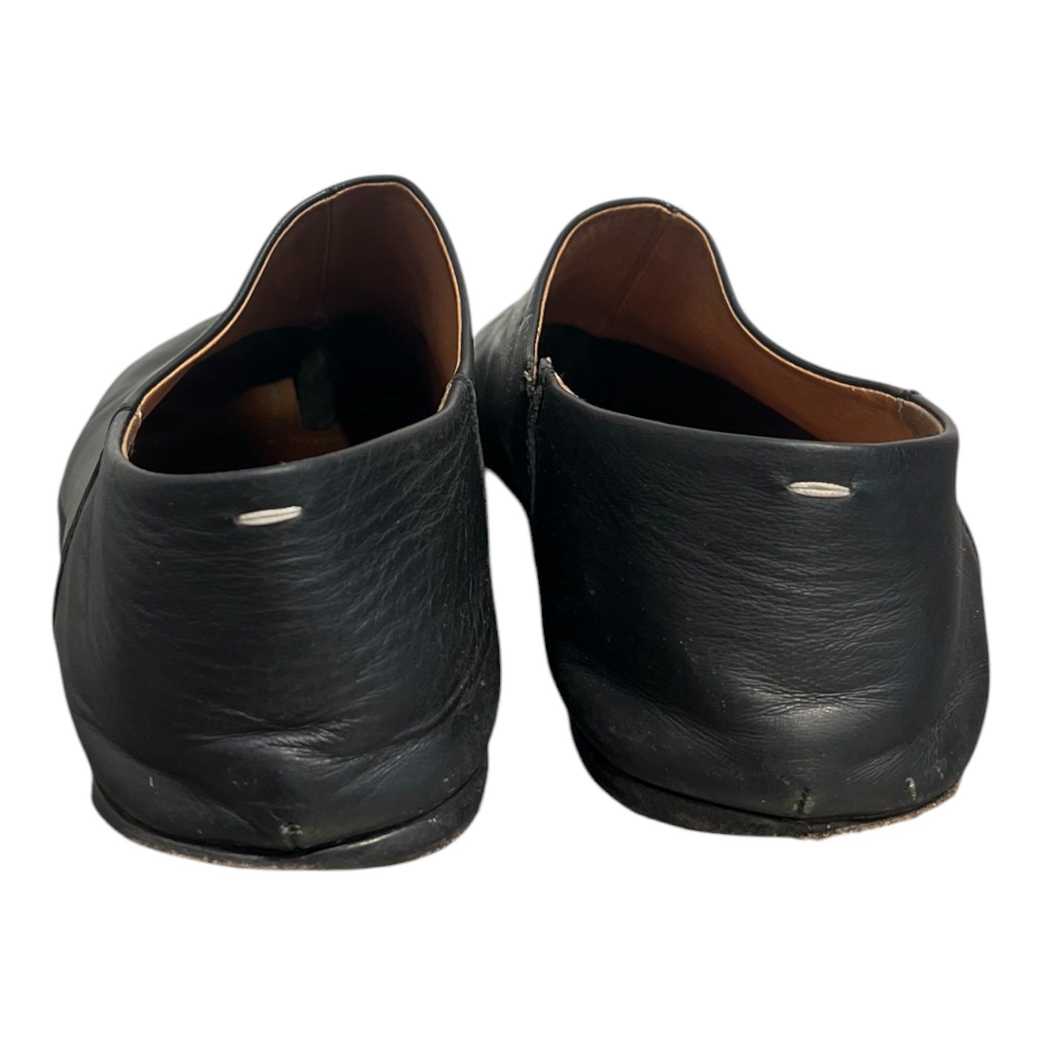 Maison Margiela/Dress Shoes/EU 44/Leather/BLK/BLACK TABI BABOUCHE view 4