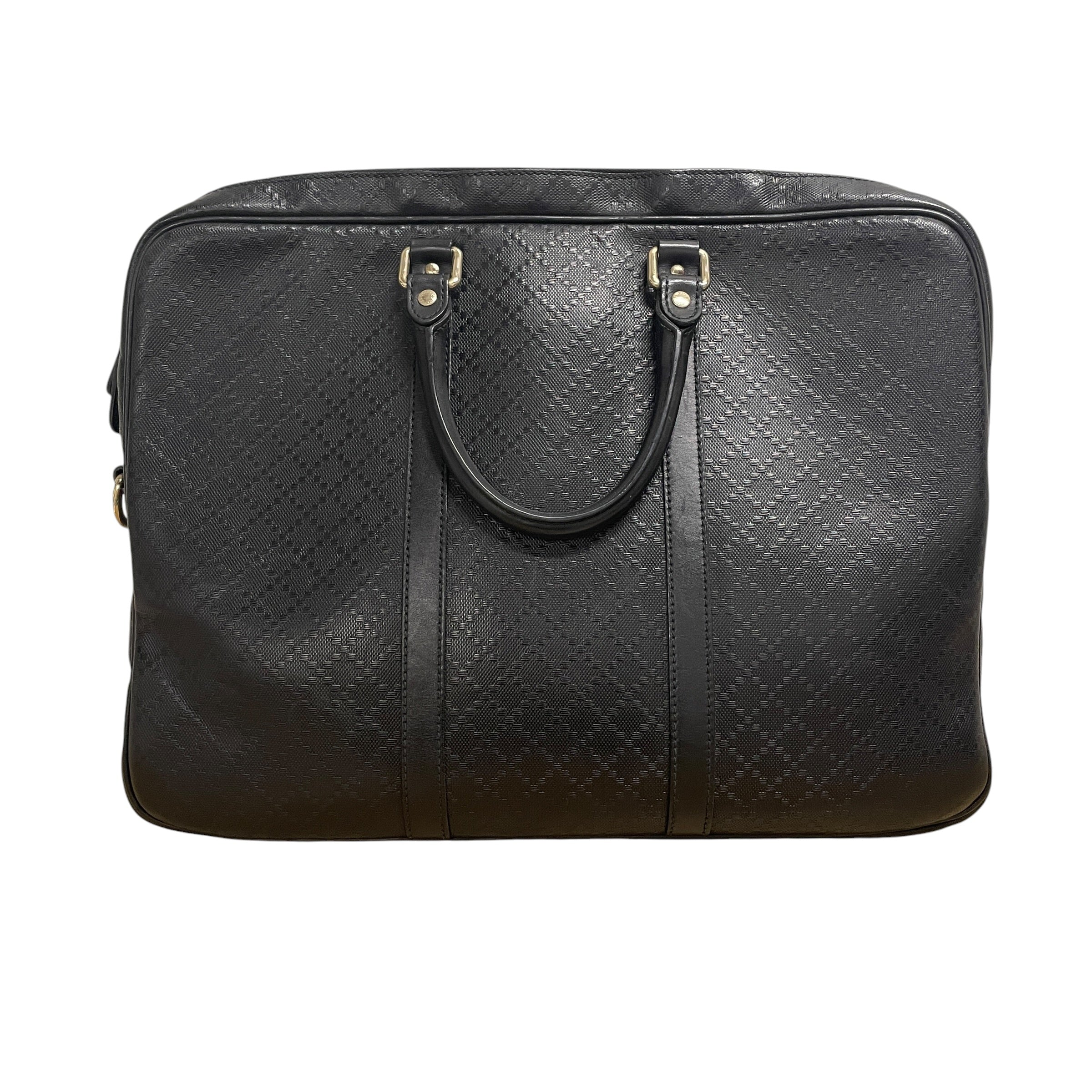 GUCCI/Briefcase/Leather/BLK/DIAMANTE/ ZIP/ NO CROSS STRAP view 2