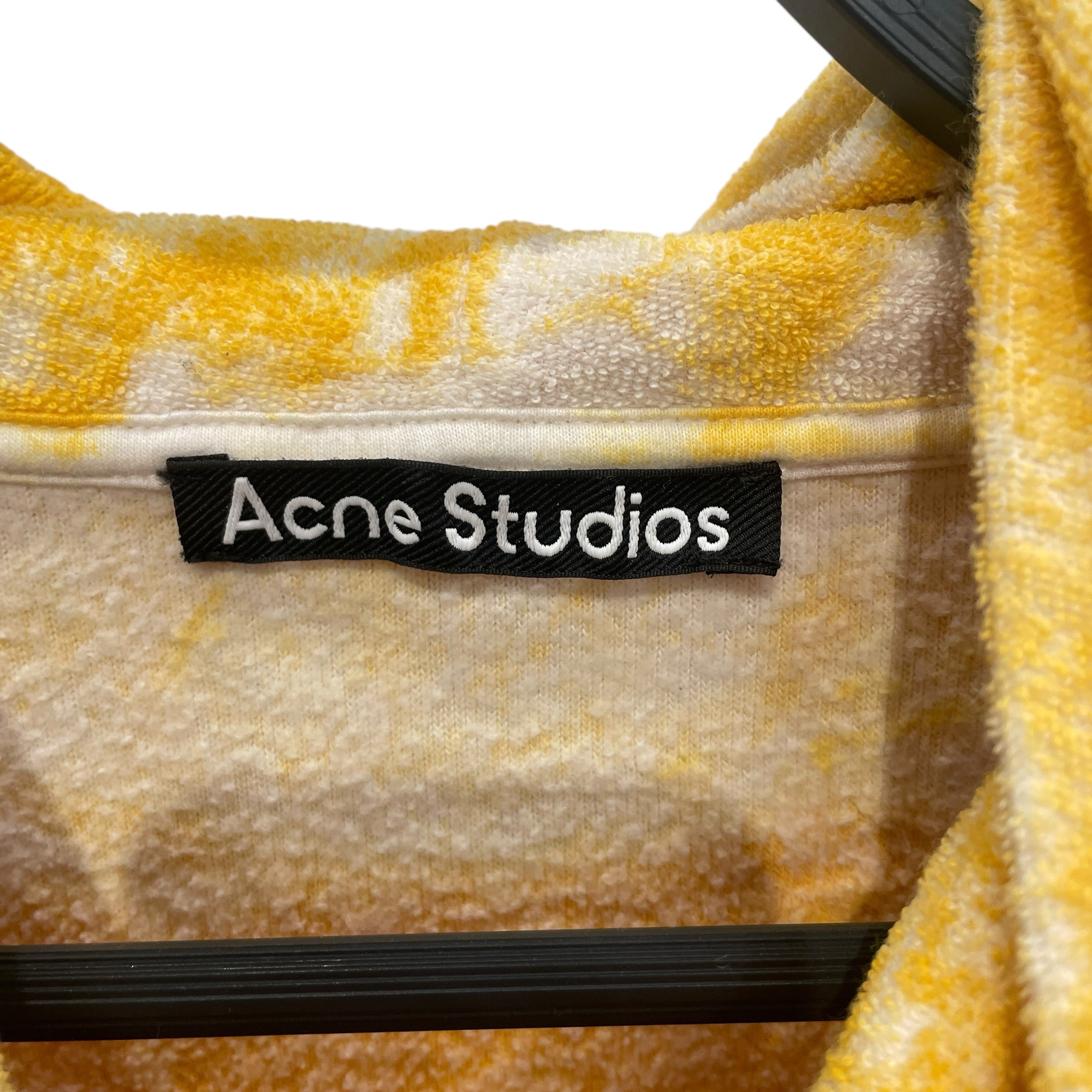 Acne Studios/T-Shirt/L/Cotton/MLT/Stripe/RAINBOW TERRYCLOTH HOODED T view 3