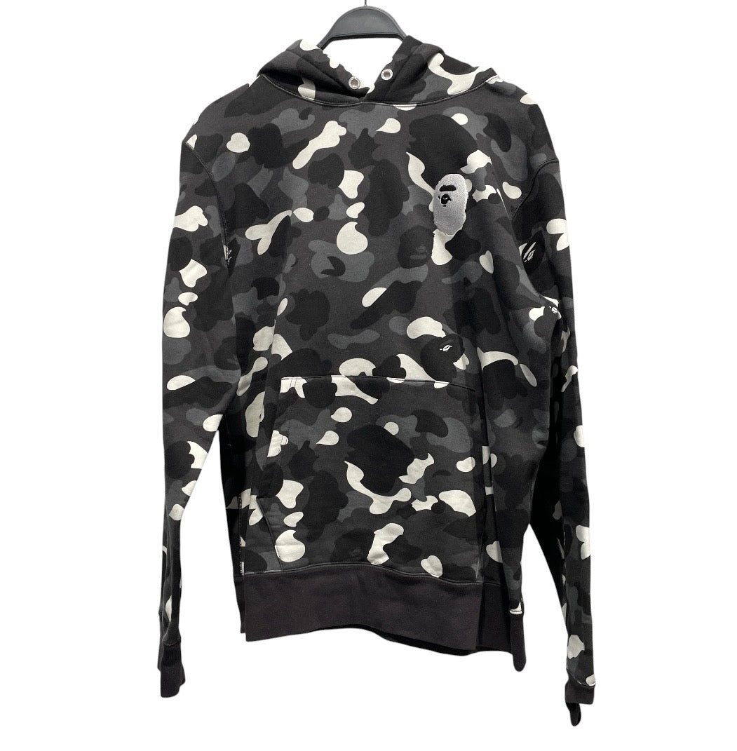 A BATHING APE/Hoodie/XL/Camouflage/Cotton/GRY/Grey City Camo Pullover Hoodie view 1