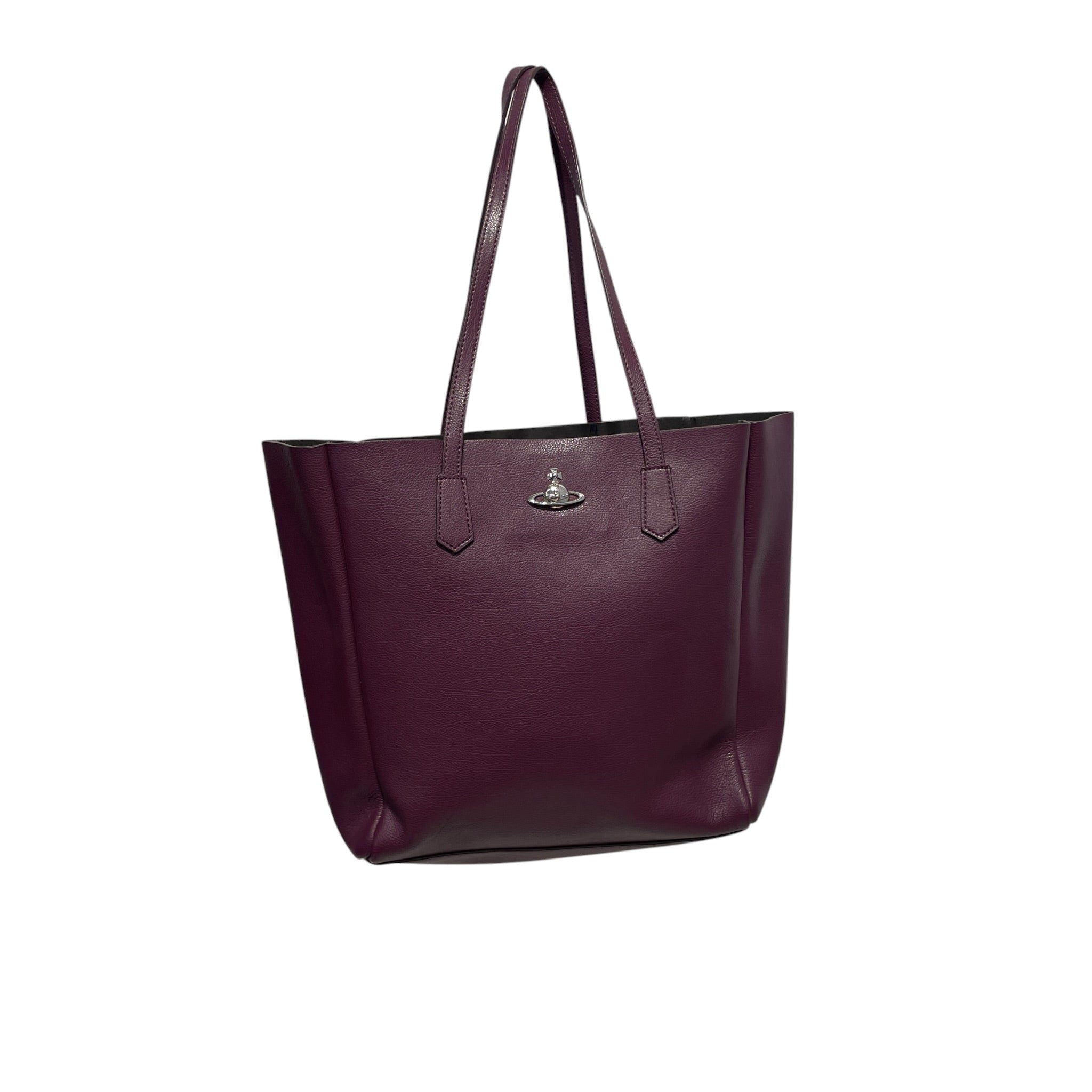 Vivienne Westwood/Tote Bag/Leather/PPL/ORB TOTE view 1