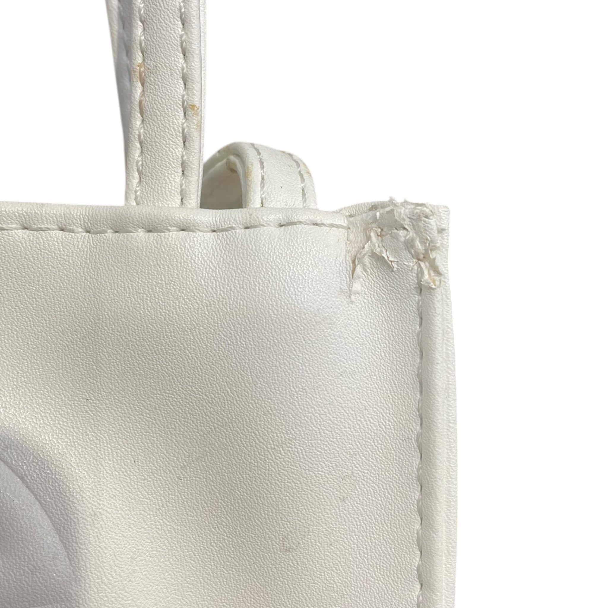 Telfar/Cross Body Bag/OS/Leather/WHT/ view 5